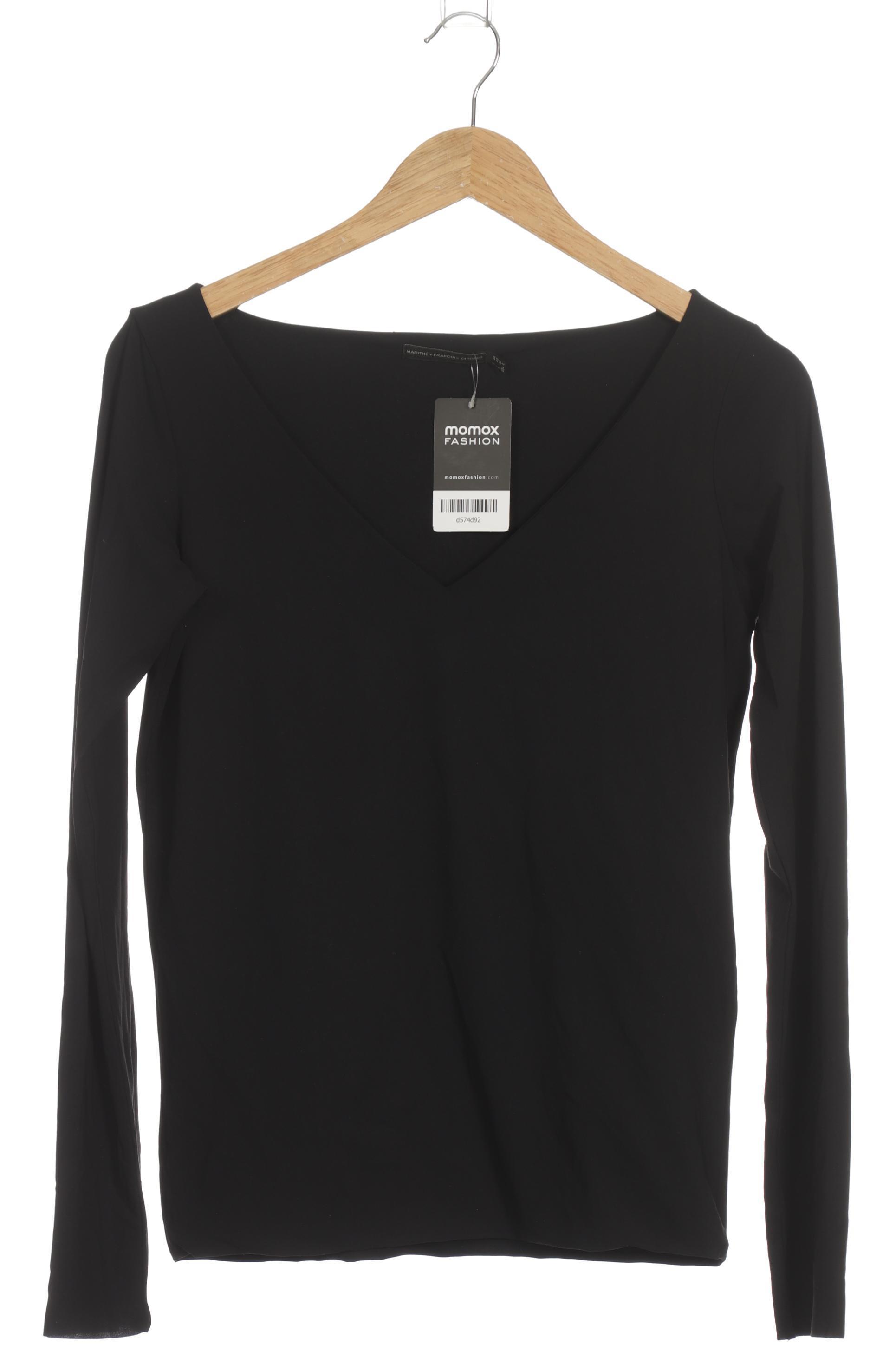 

Marithe et Francois Girbaud Damen Langarmshirt, schwarz, Gr. 42