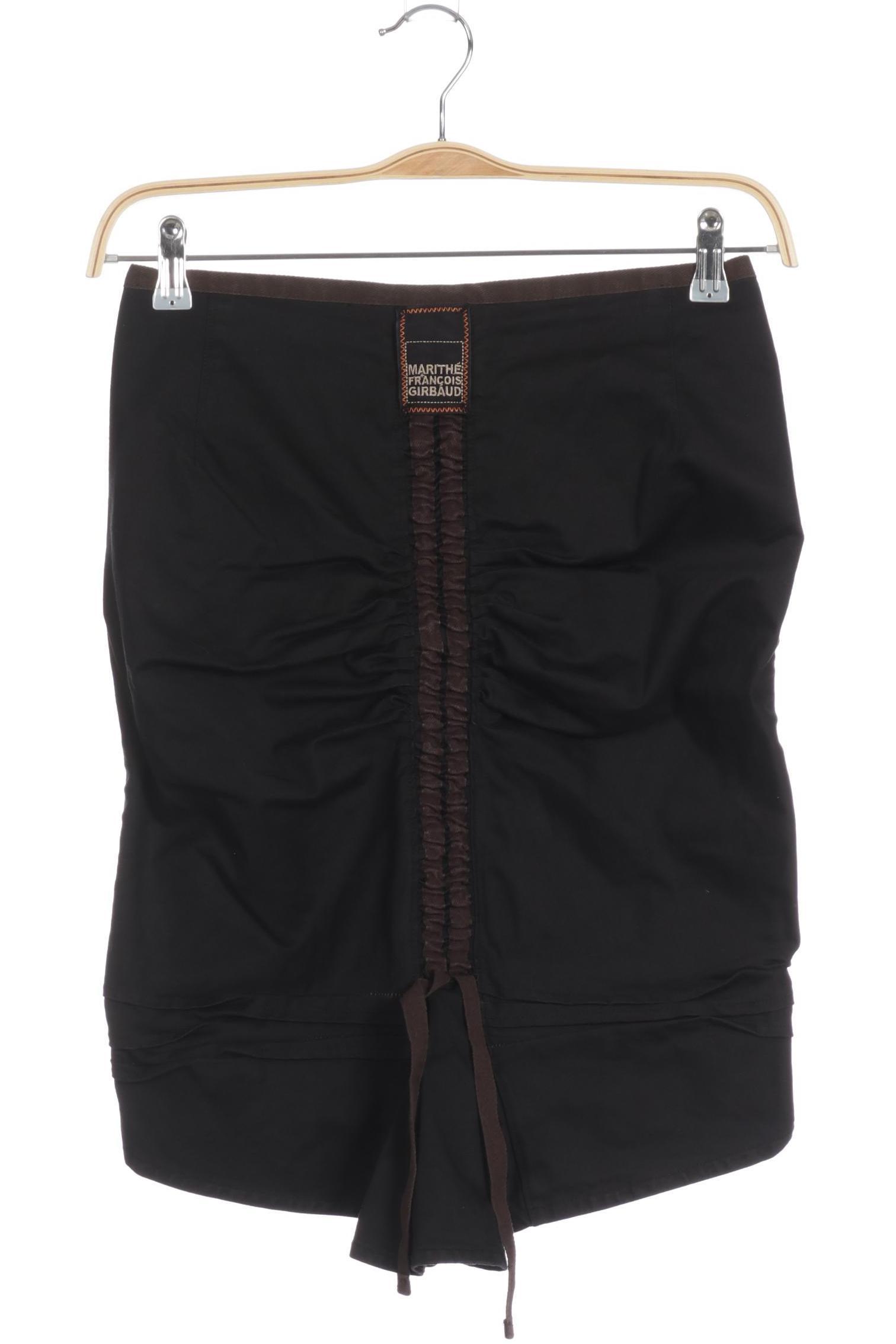 

Marithe et Francois Girbaud Damen Rock, schwarz, Gr. 38
