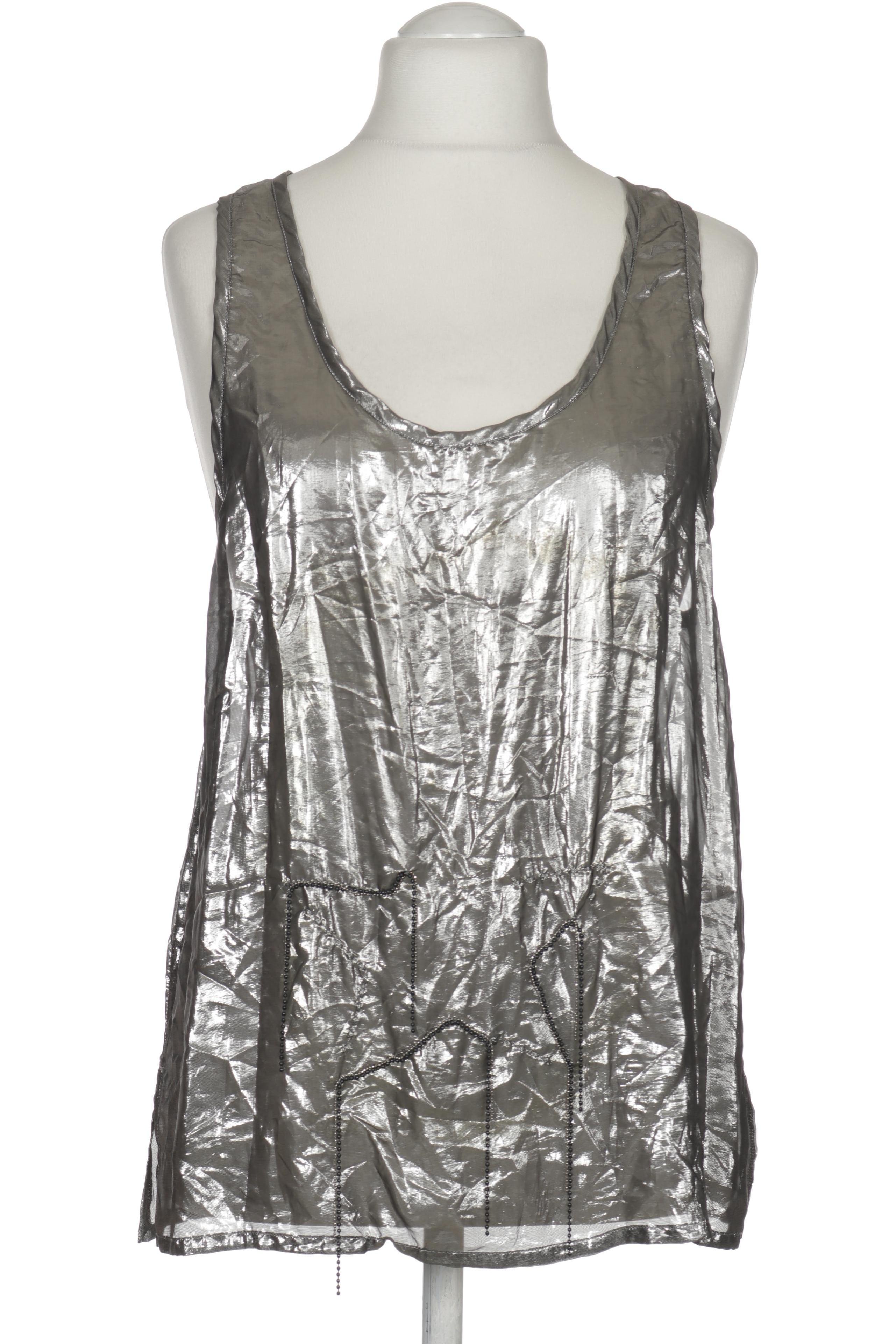 

Marithe et Francois Girbaud Damen Top, silber, Gr. 40