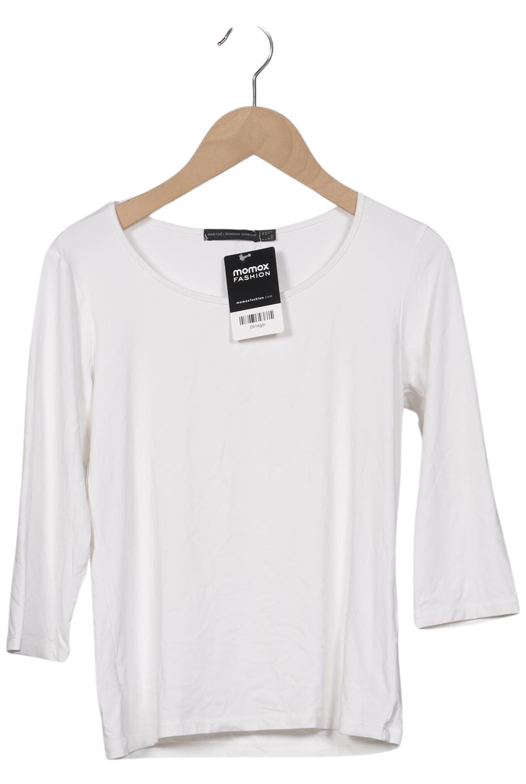 

Marithe et Francois Girbaud Damen Langarmshirt, weiß, Gr. 38