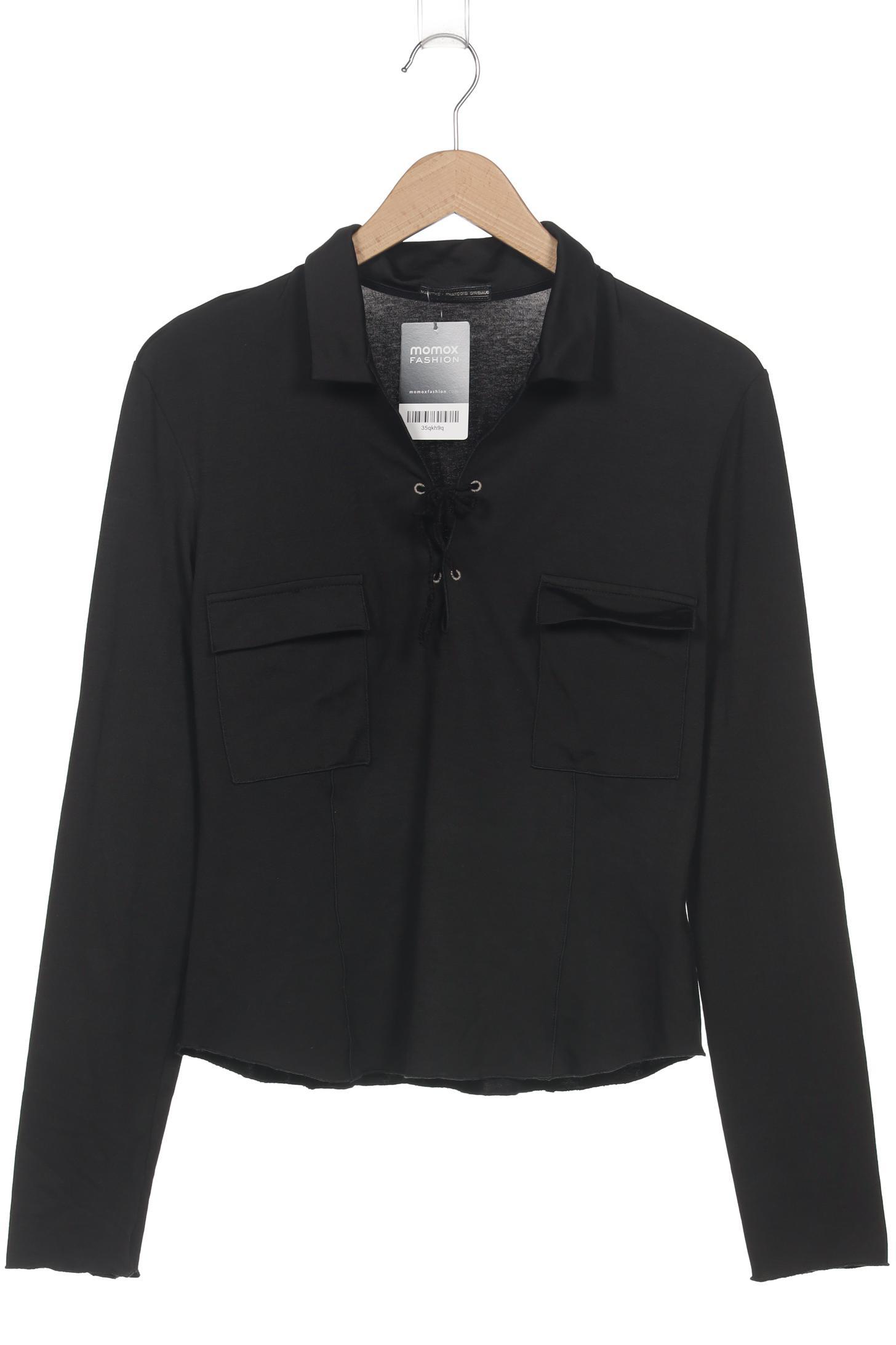 

Marithe et Francois Girbaud Damen Langarmshirt, schwarz, Gr. 42