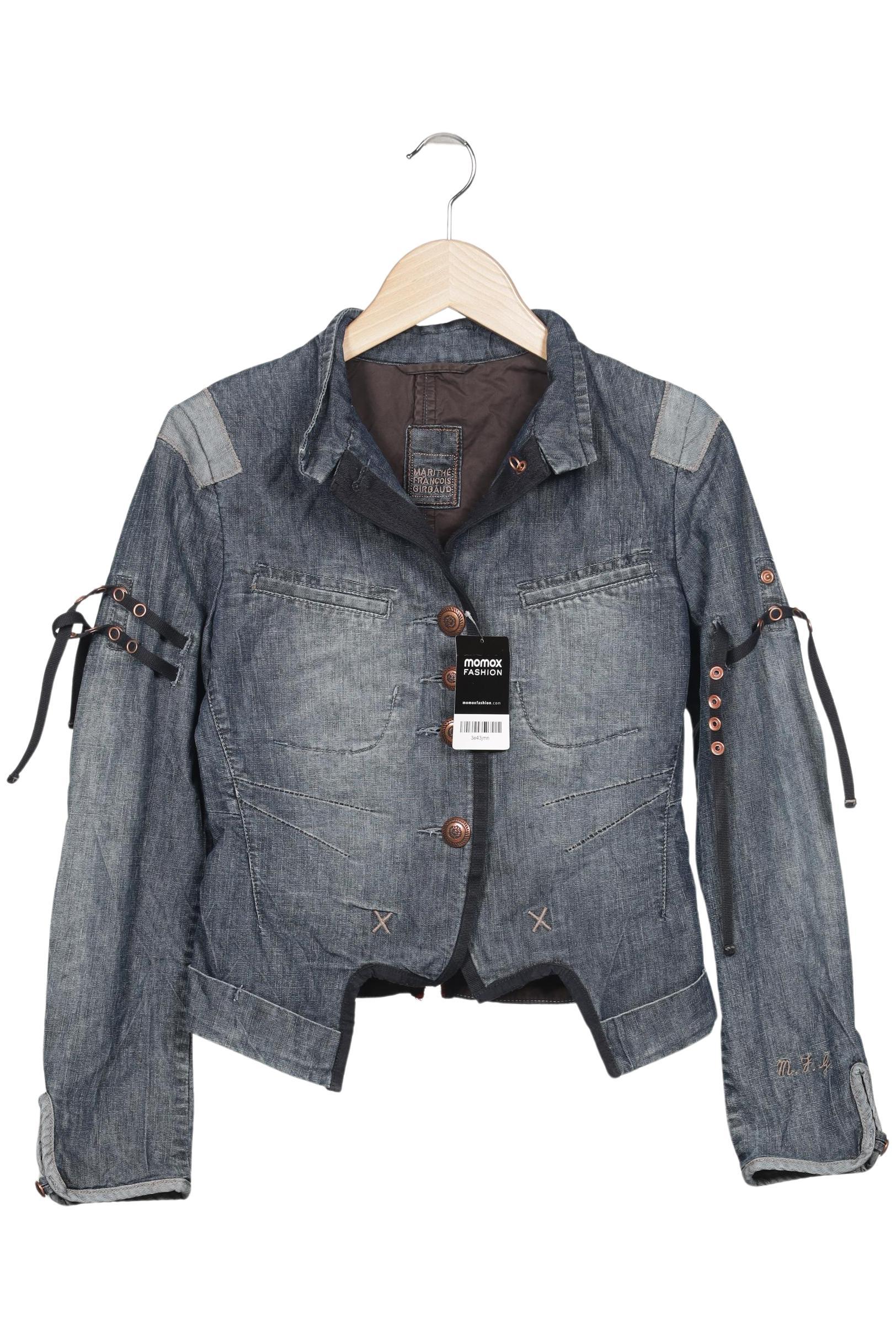 

Marithe et Francois Girbaud Damen Jacke, blau, Gr. 34