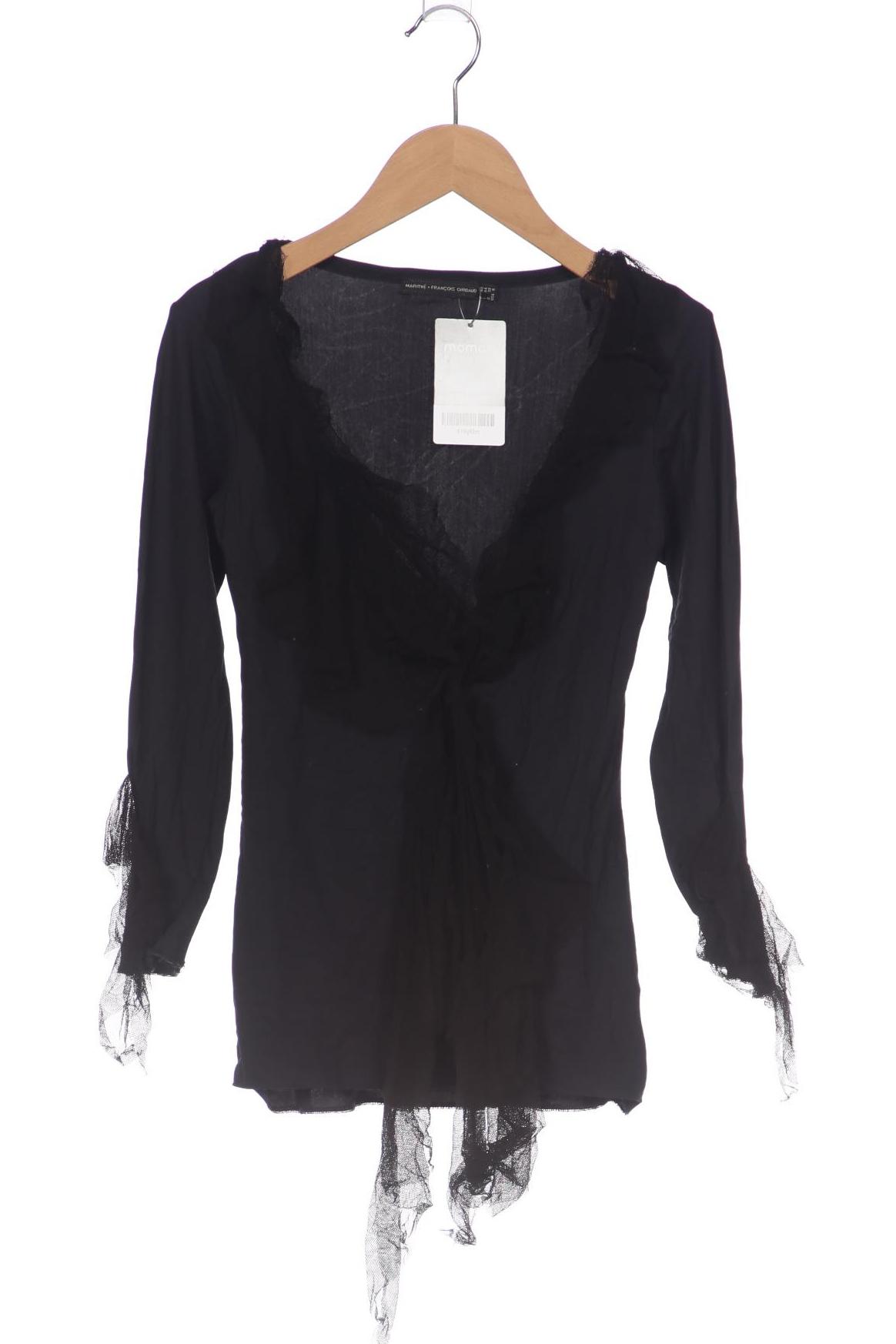 

Marithe et Francois Girbaud Damen Langarmshirt, schwarz, Gr. 38