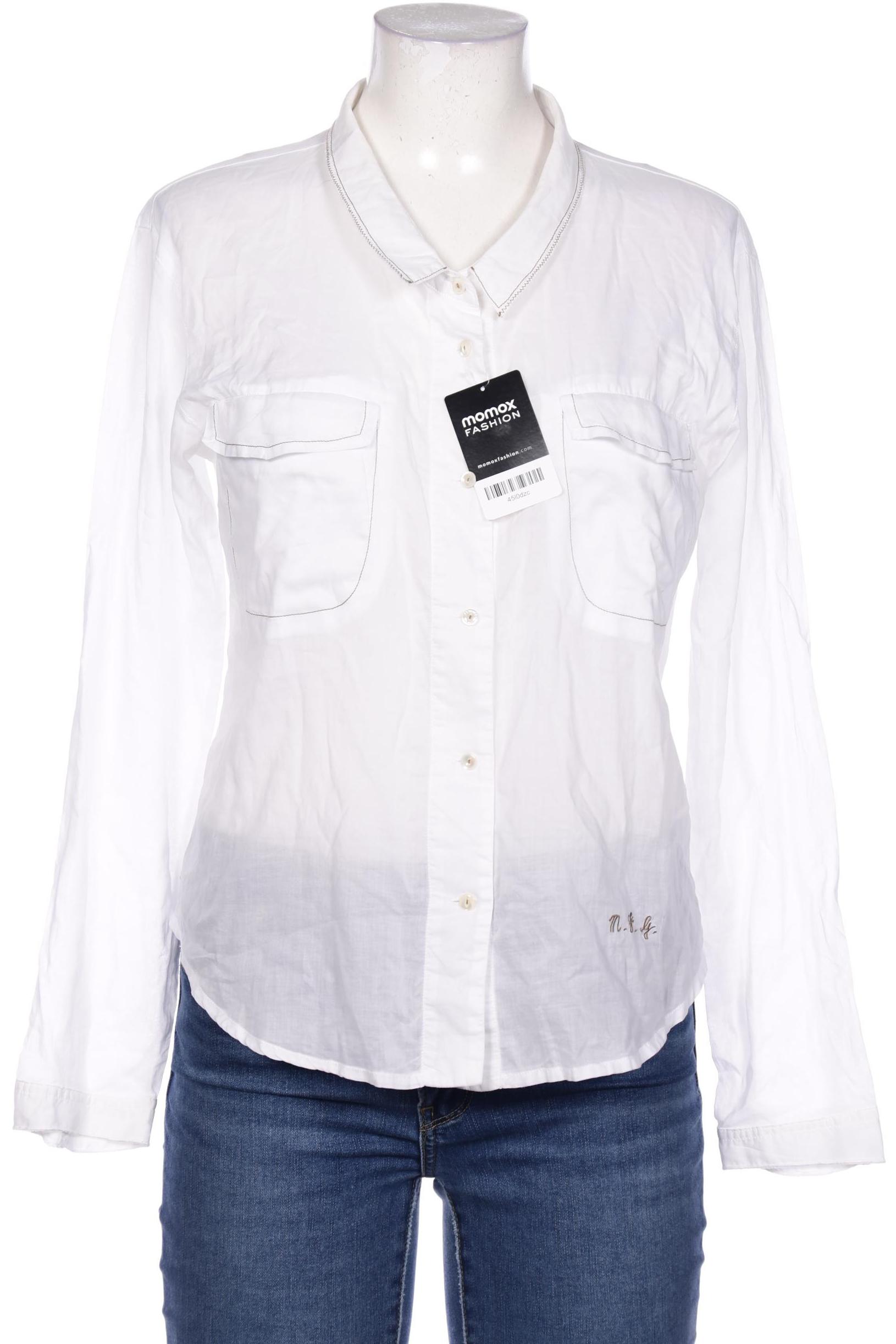 

Marithe et Francois Girbaud Damen Bluse, weiß, Gr. 42