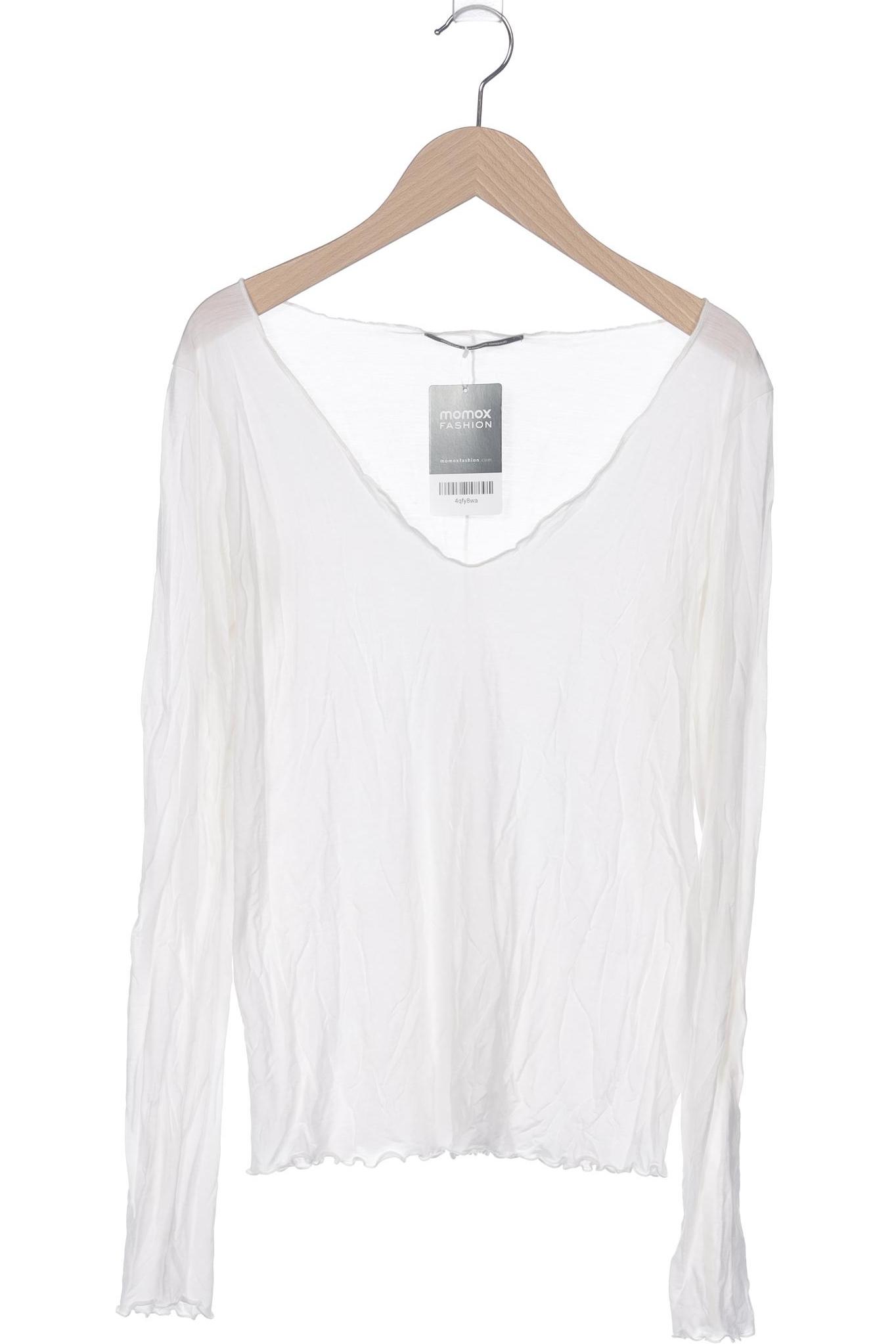 

Marithe et Francois Girbaud Damen Langarmshirt, weiß, Gr. 36