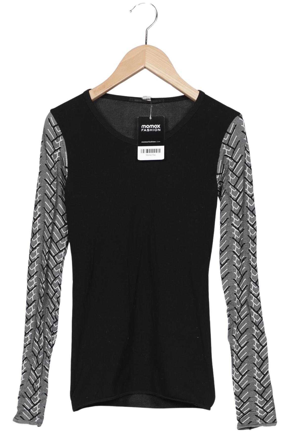 

Marithe et Francois Girbaud Damen Langarmshirt, schwarz, Gr. 32