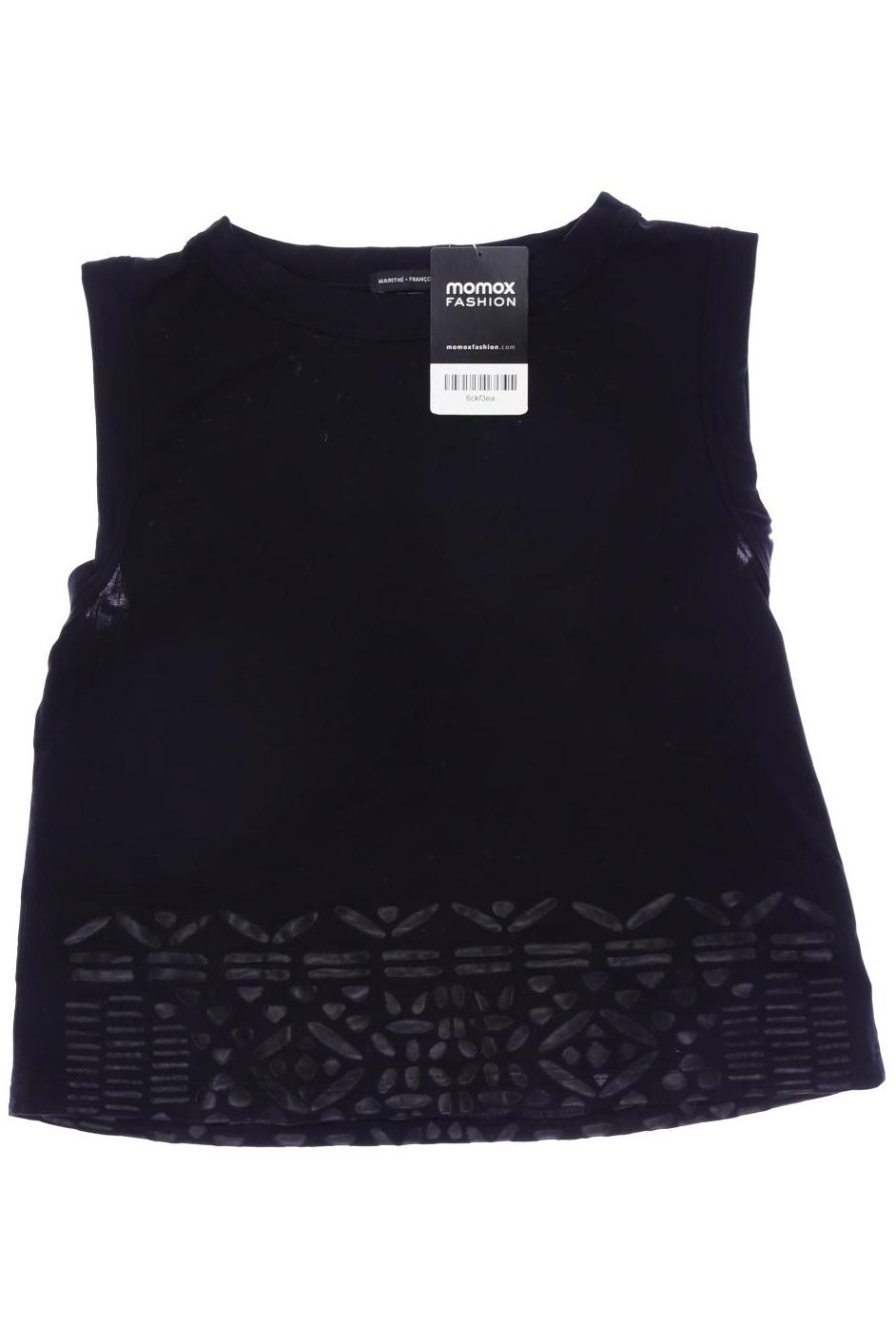 

Marithe et Francois Girbaud Damen Top, schwarz, Gr. 42