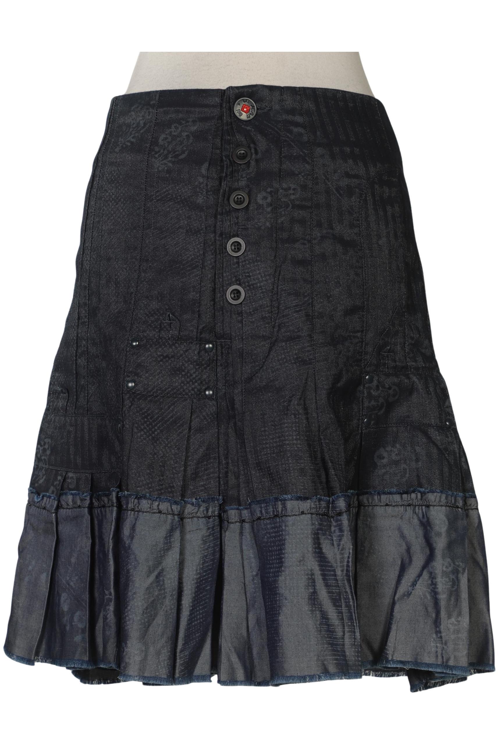 

Marithe et Francois Girbaud Damen Rock, marineblau, Gr. 26