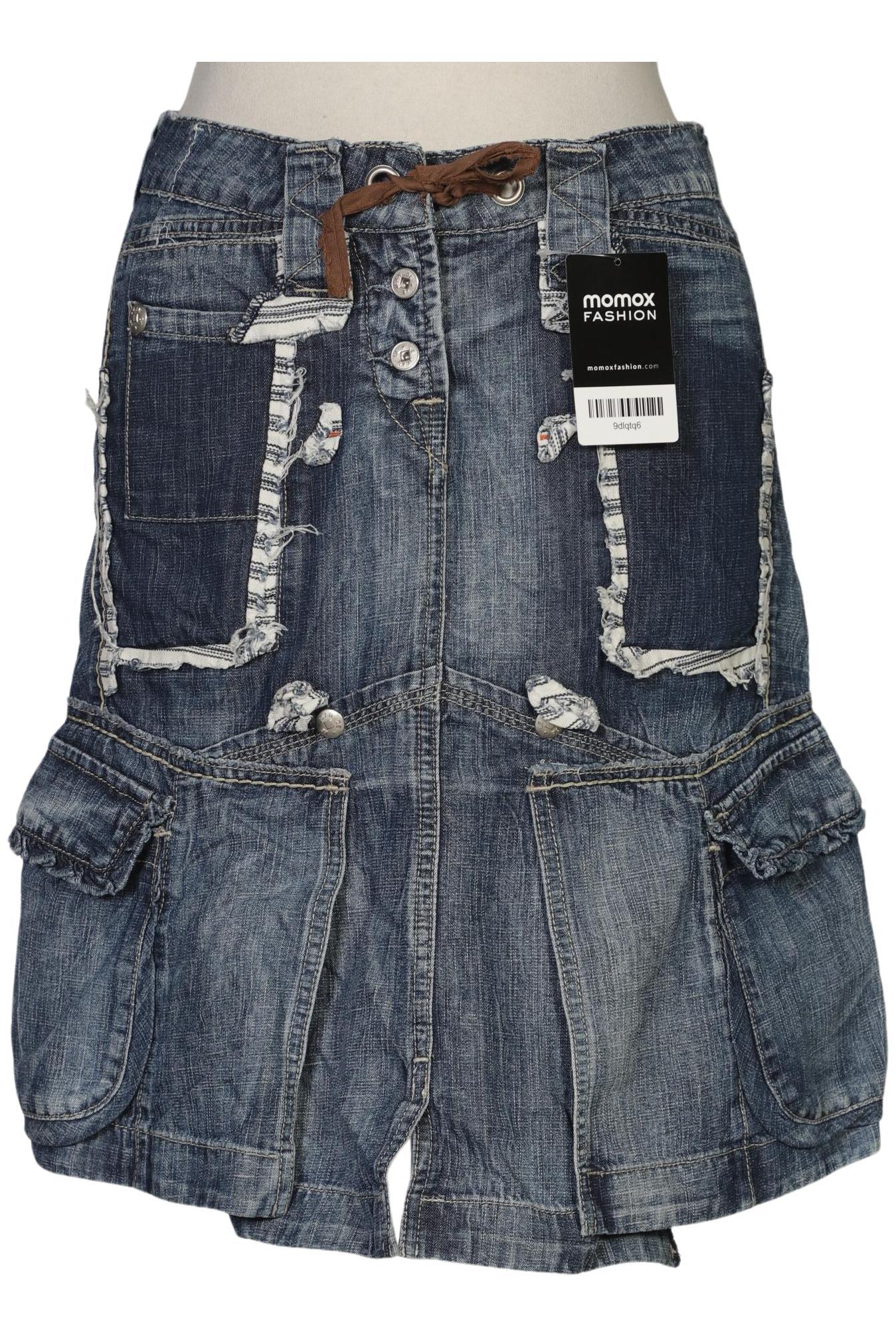 

Marithe et Francois Girbaud Damen Rock, blau, Gr. 36