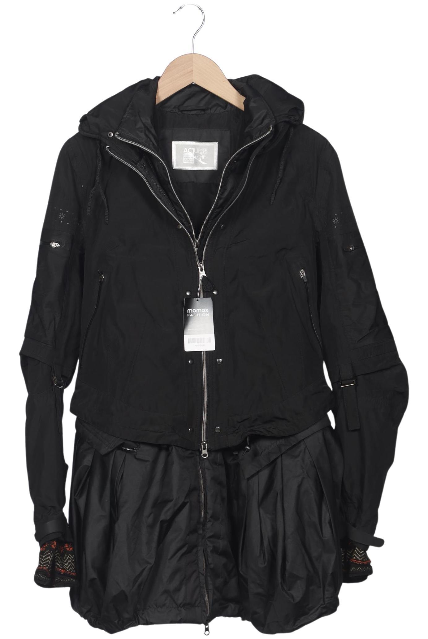 

Marithe et Francois Girbaud Damen Mantel, schwarz, Gr. 36