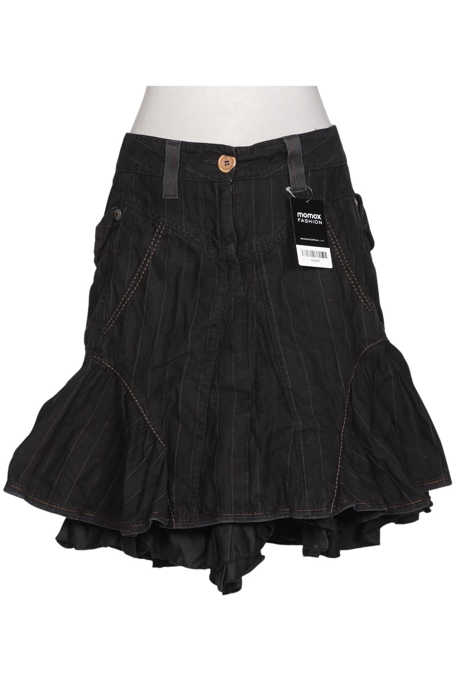 

Marithe et Francois Girbaud Damen Rock, schwarz, Gr. 36