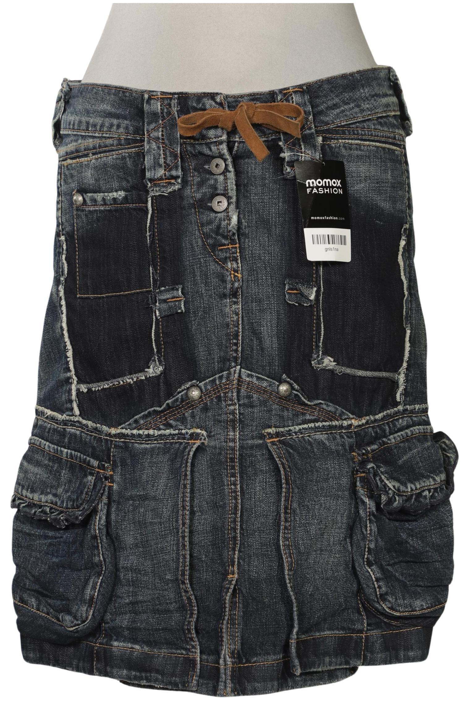 

Marithe et Francois Girbaud Damen Rock, blau, Gr. 34