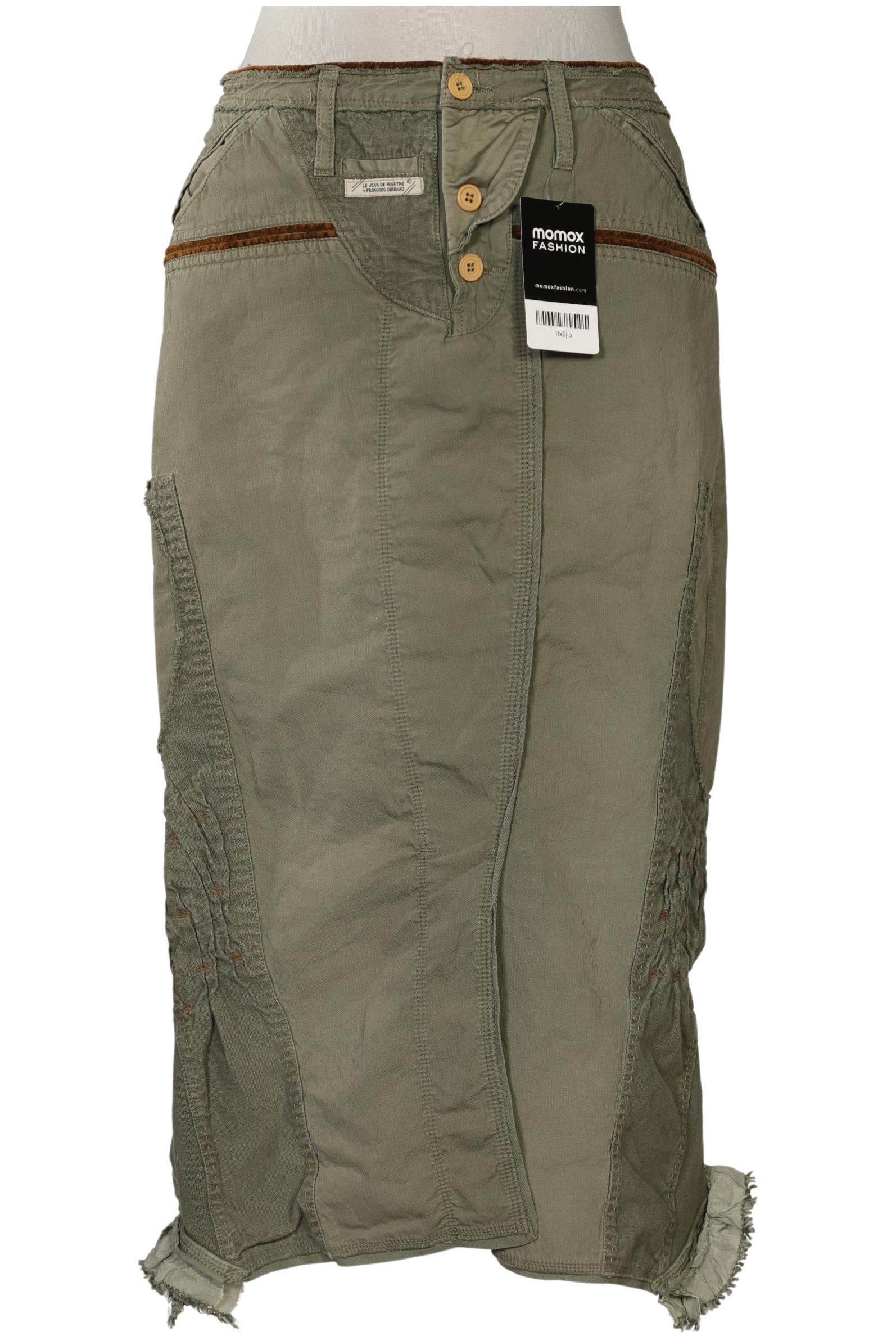 

Marithe et Francois Girbaud Damen Rock, grün, Gr. 34