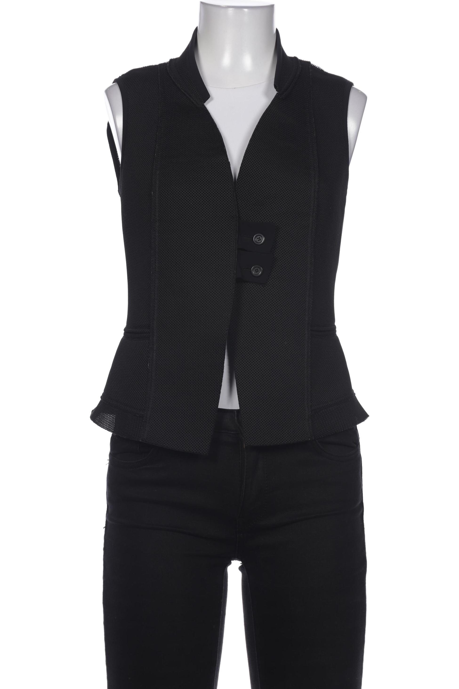 

Marithe et Francois Girbaud Damen Weste, schwarz, Gr. 36