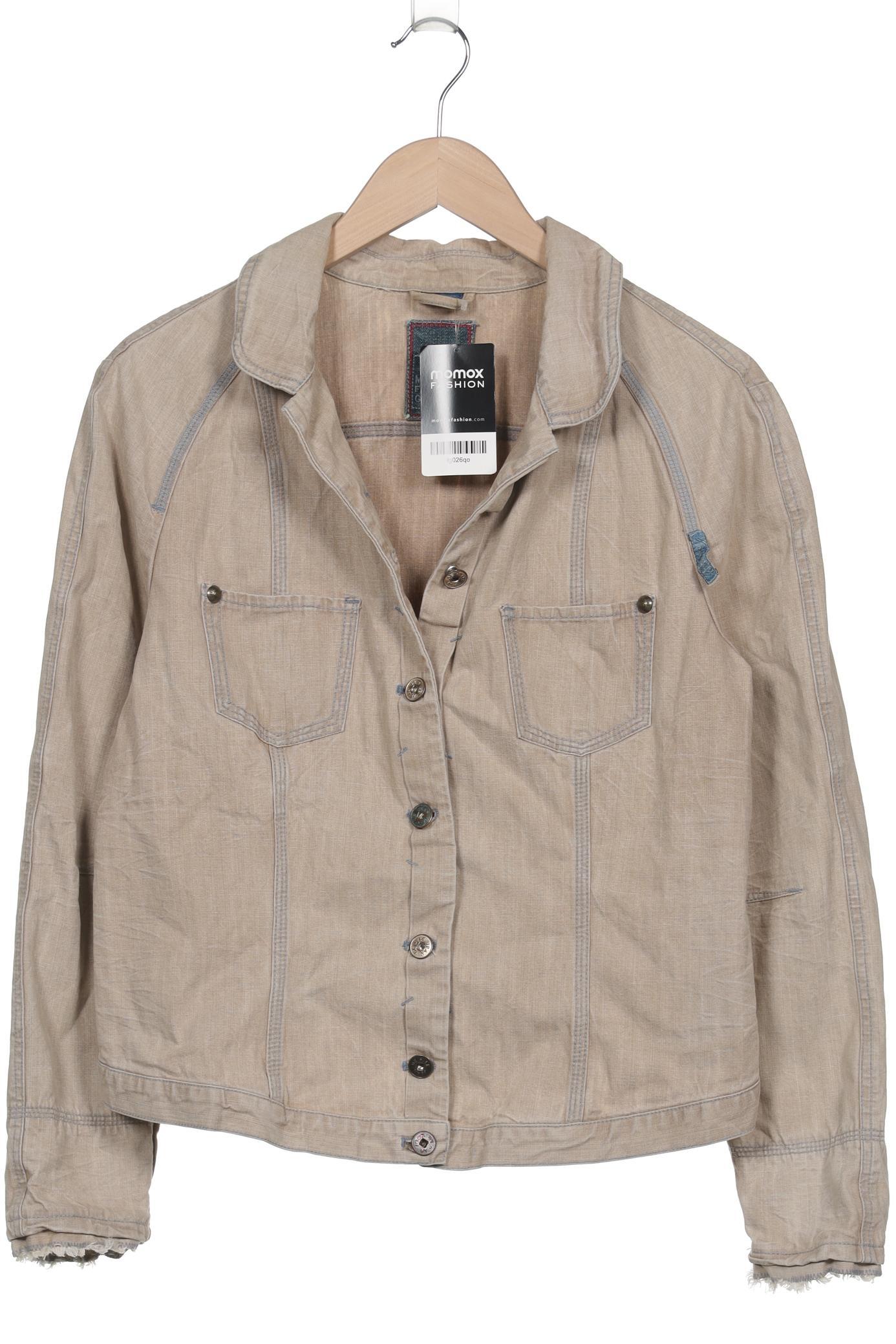 

Marithe et Francois Girbaud Damen Jacke, beige, Gr. 42