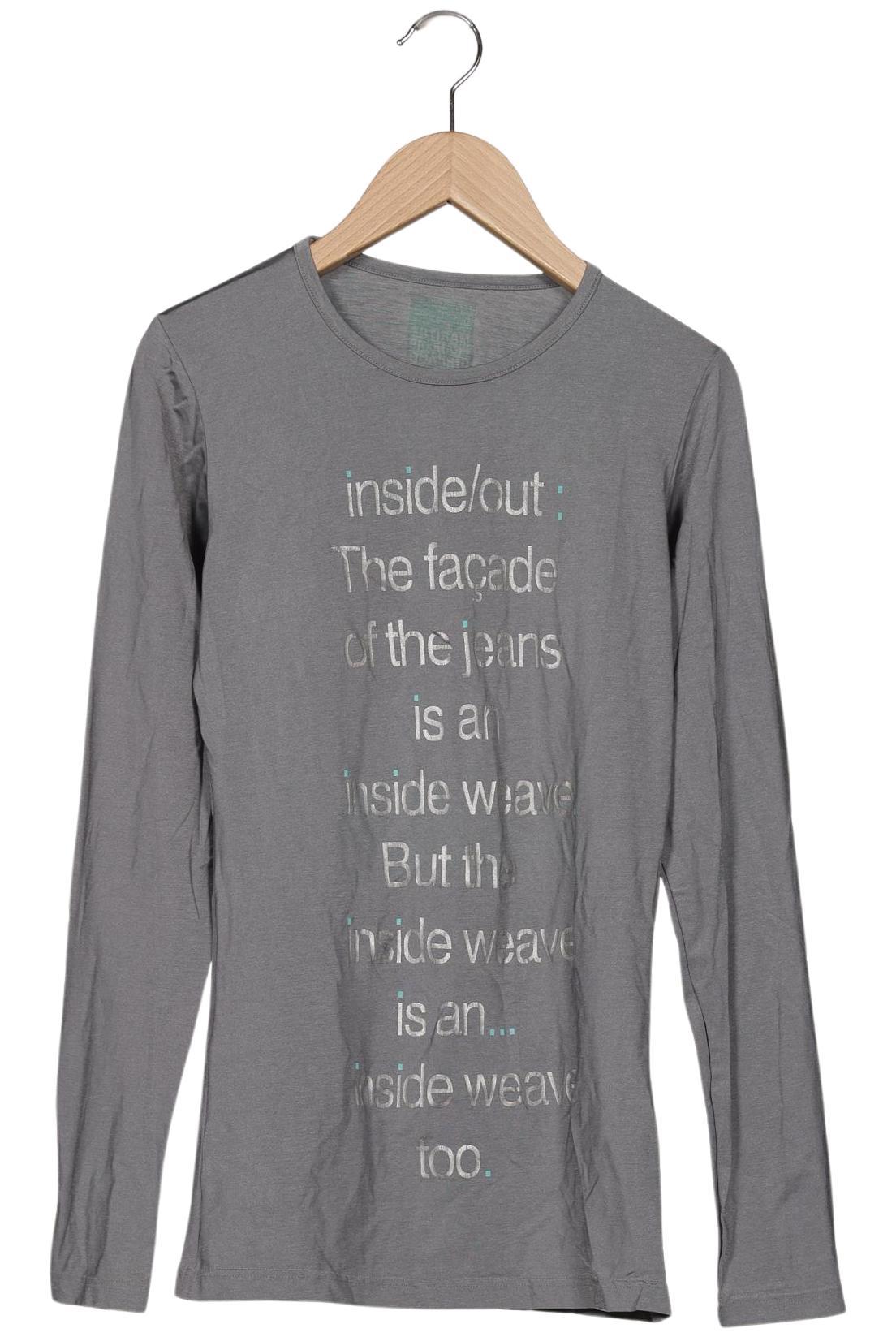 

Marithe et Francois Girbaud Damen Langarmshirt, grau, Gr. 34