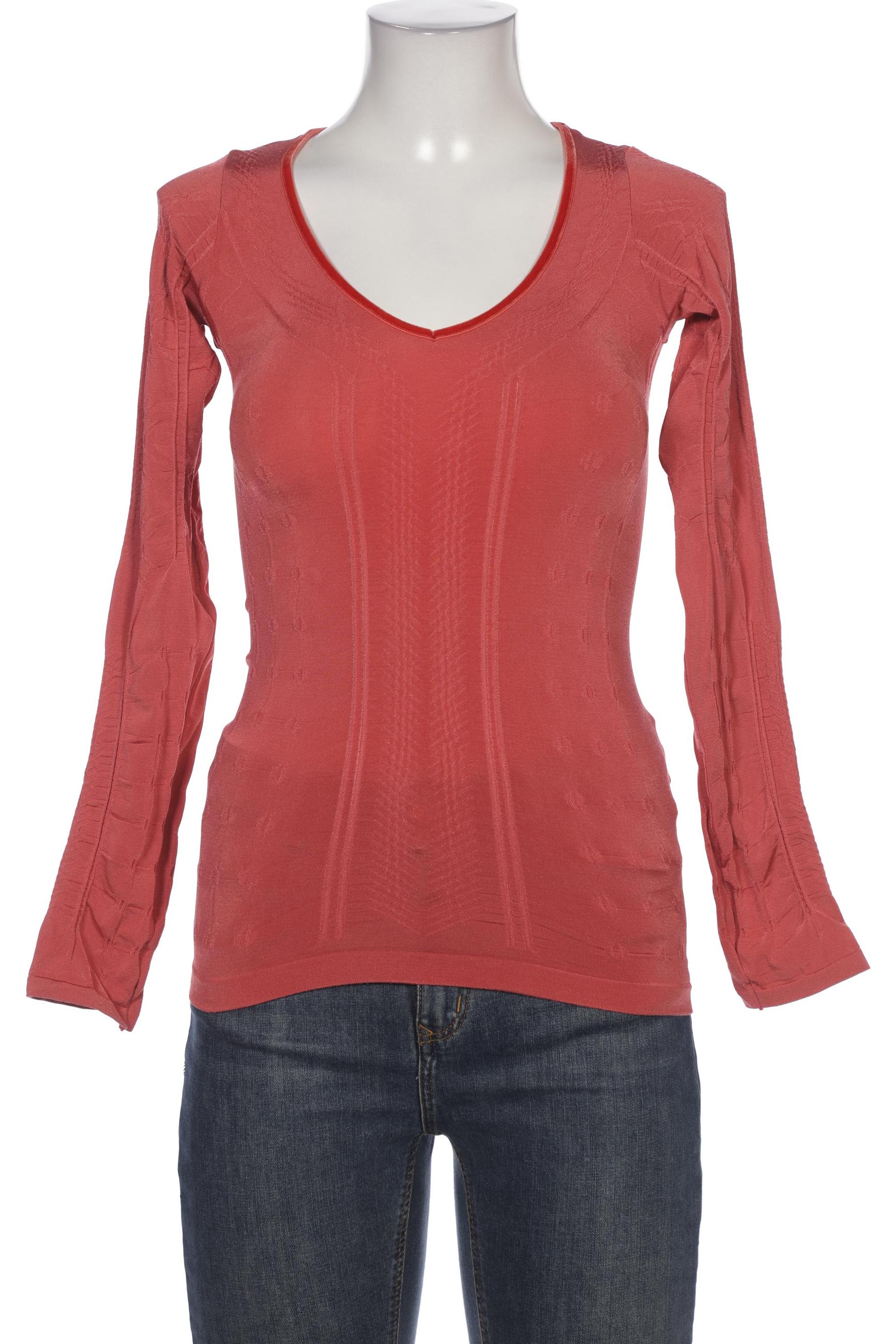 

Marithe et Francois Girbaud Damen Langarmshirt, rot, Gr. 2