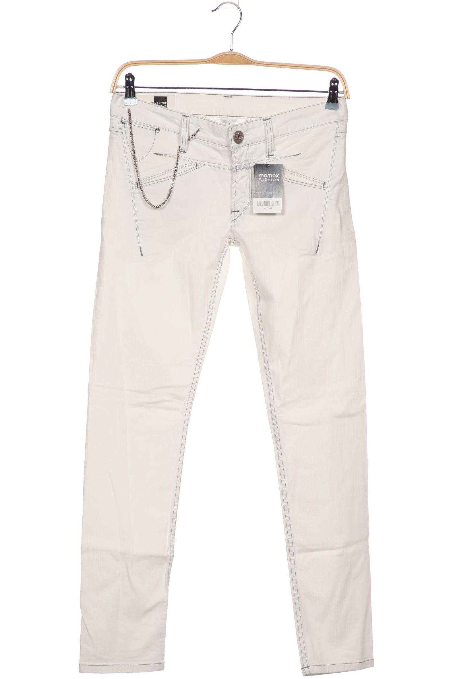 

Marithe et Francois Girbaud Damen Jeans, weiß, Gr. 38