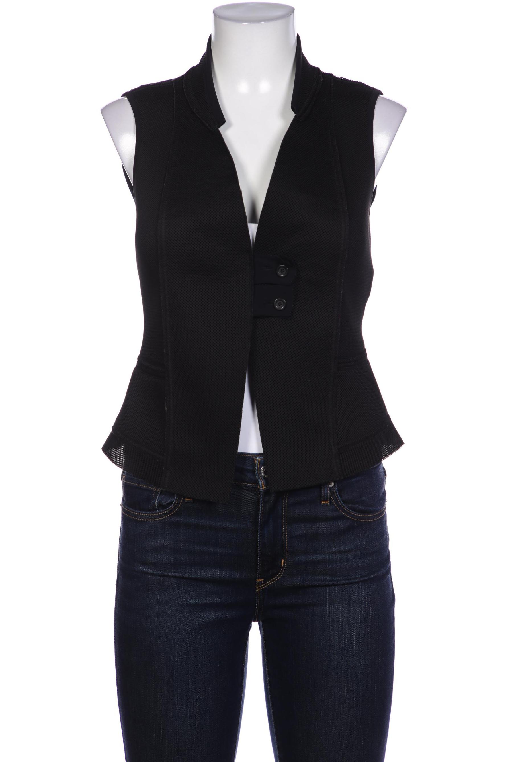 

Marithe et Francois Girbaud Damen Weste, schwarz, Gr. 36