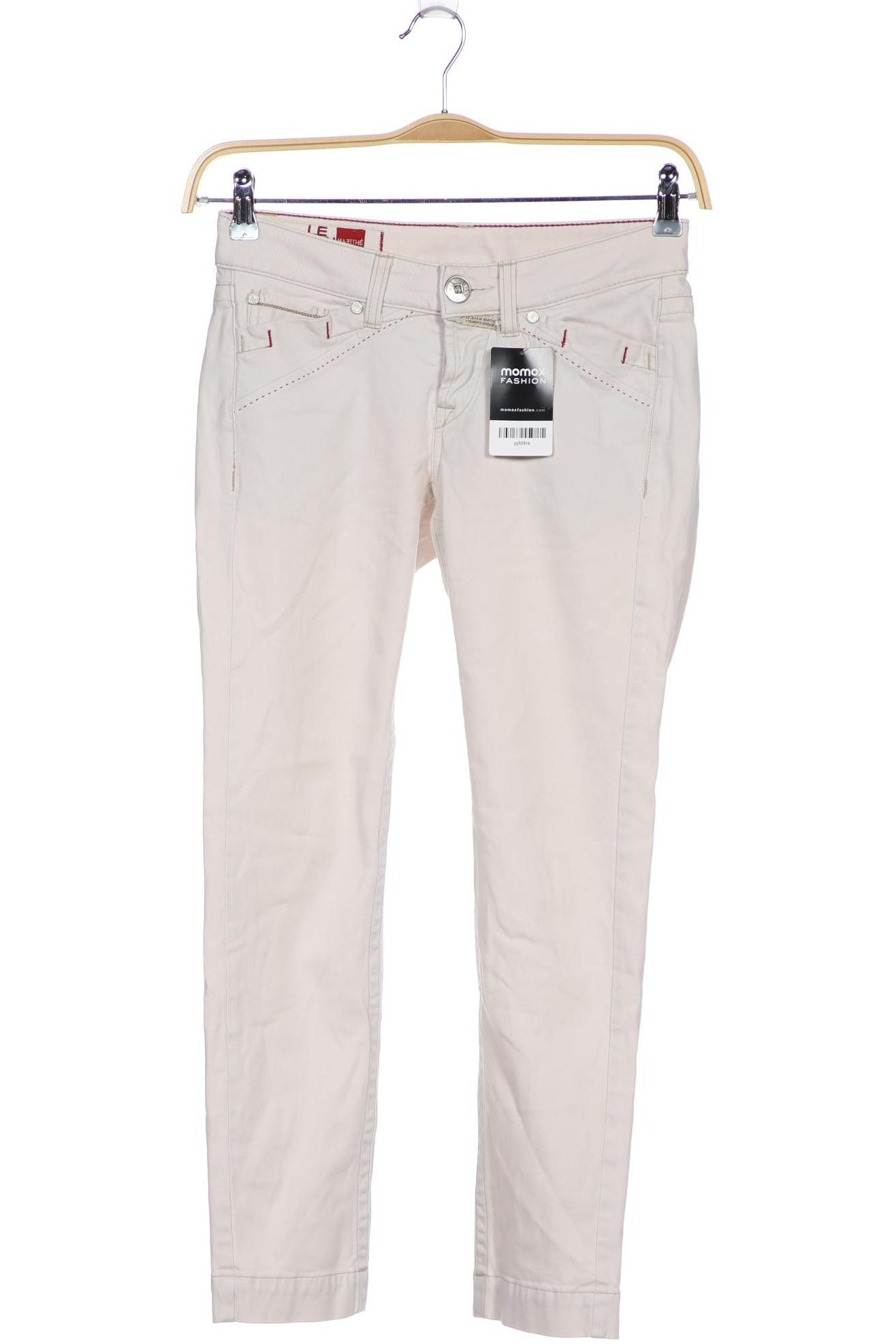 

Marithe et Francois Girbaud Damen Jeans, cremeweiß