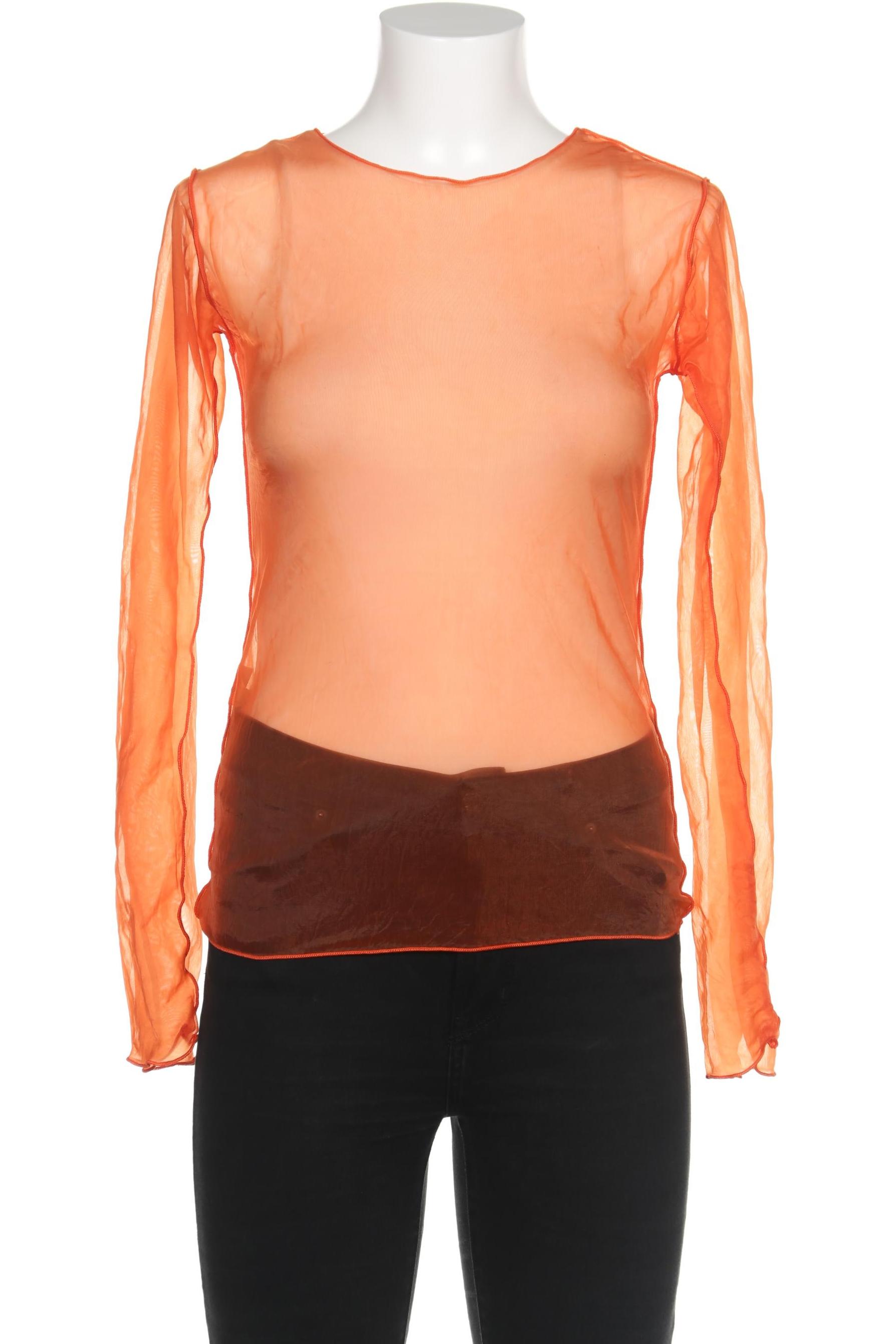 

Marithe et Francois Girbaud Damen Langarmshirt, orange, Gr. 44