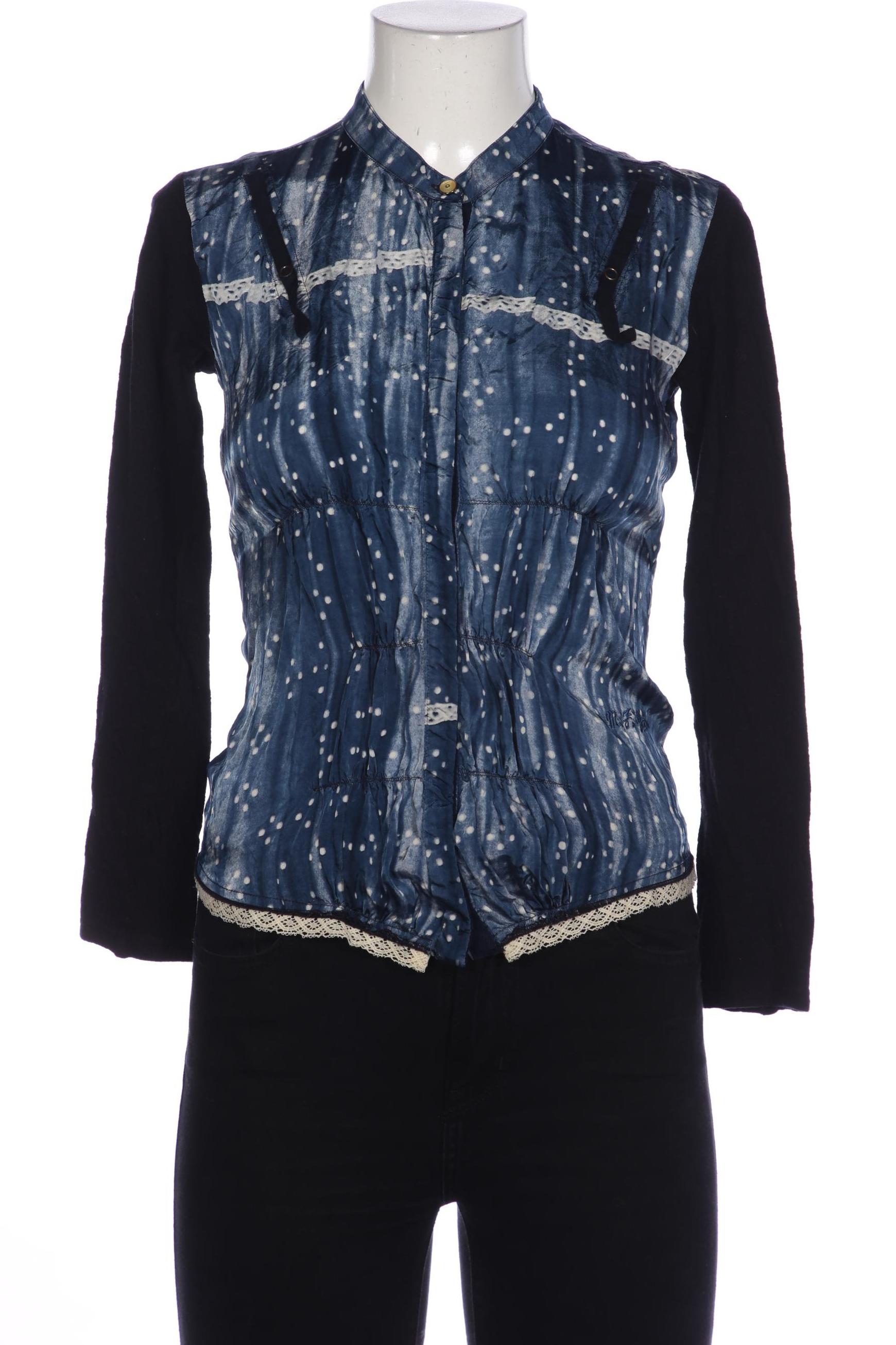 

Marithe et Francois Girbaud Damen Bluse, blau