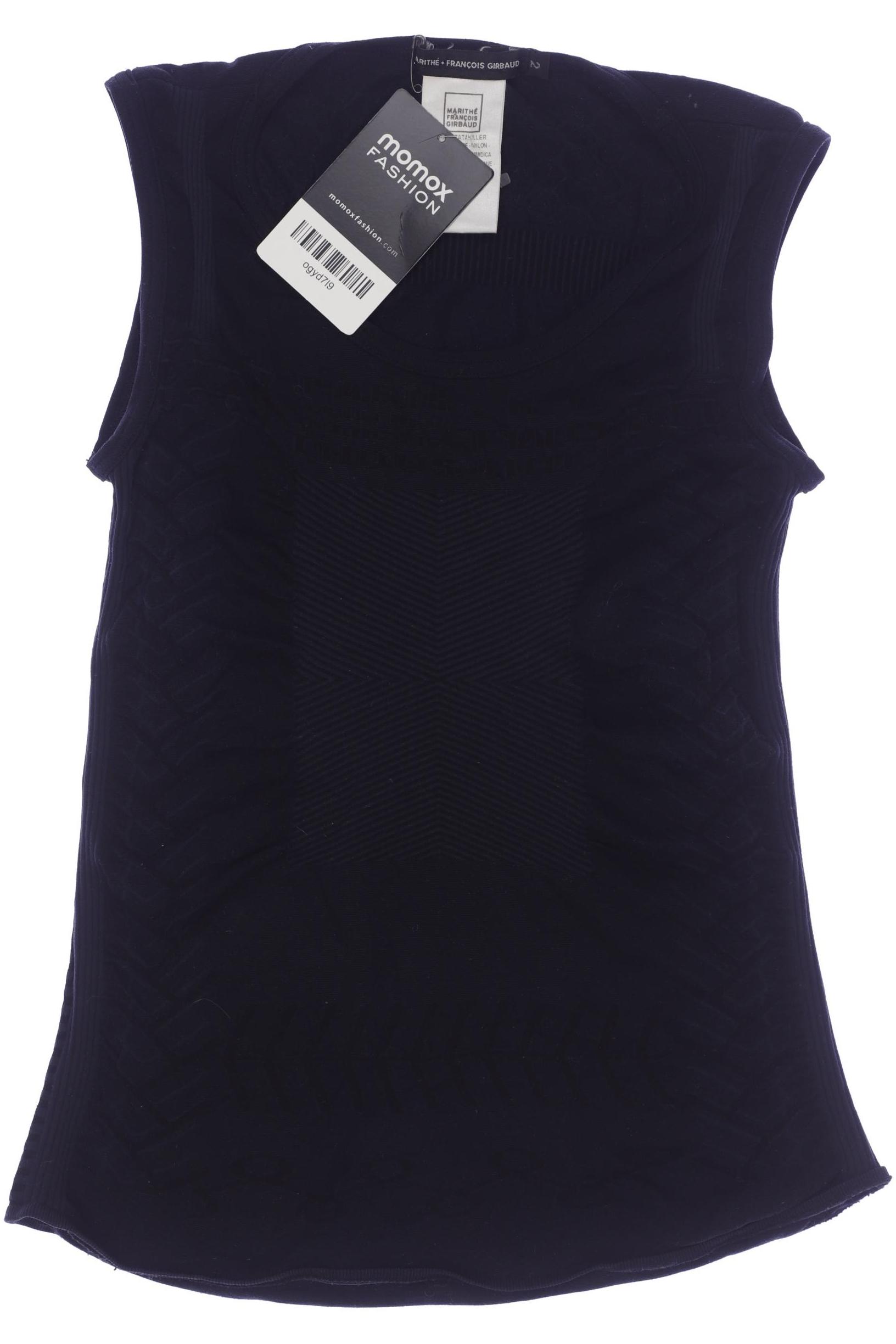 

Marithe et Francois Girbaud Damen Top, schwarz, Gr. 30