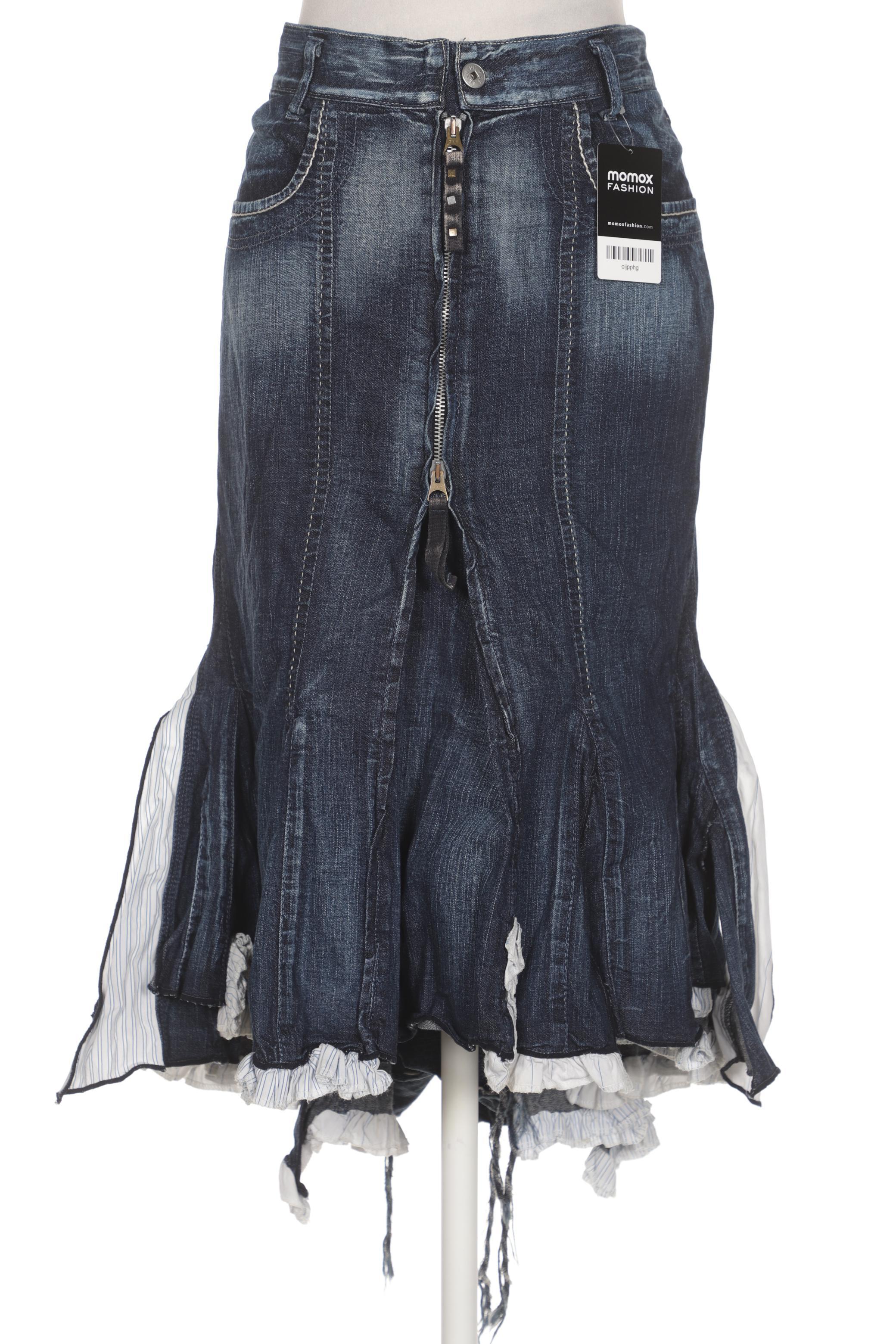 

Marithe et Francois Girbaud Damen Rock, blau, Gr. 40