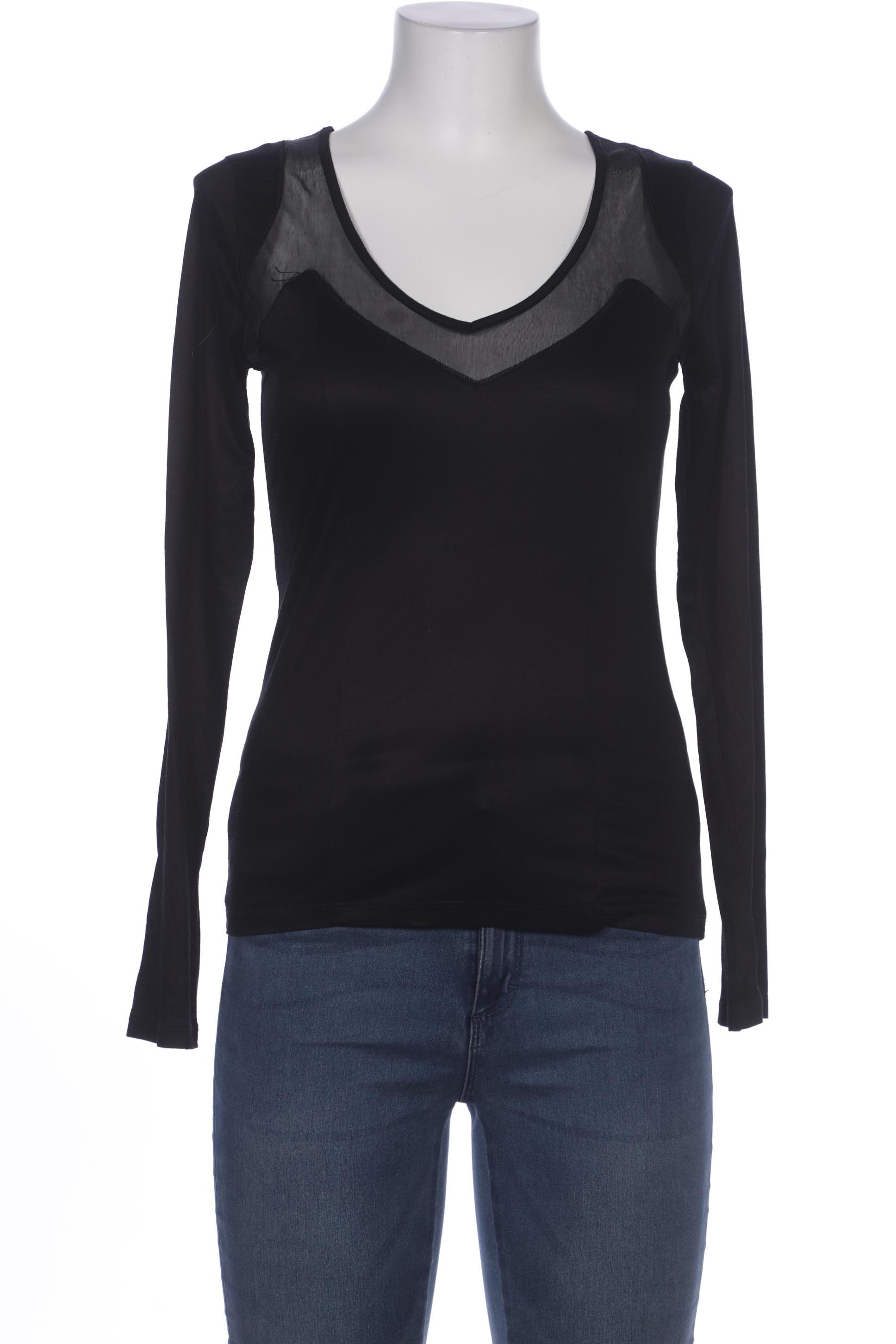 

Marithe et Francois Girbaud Damen Langarmshirt, schwarz, Gr. 38