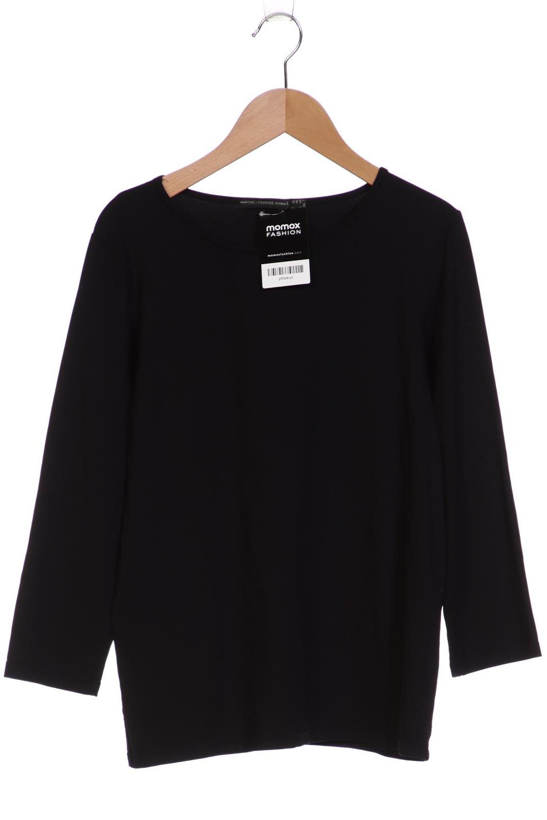 

Marithe et Francois Girbaud Damen Langarmshirt, schwarz, Gr. 40