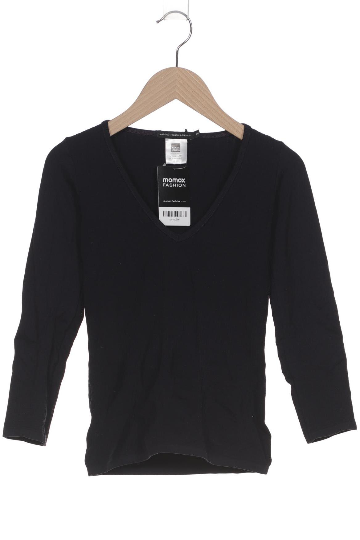 

Marithe et Francois Girbaud Damen Langarmshirt, marineblau, Gr. 36
