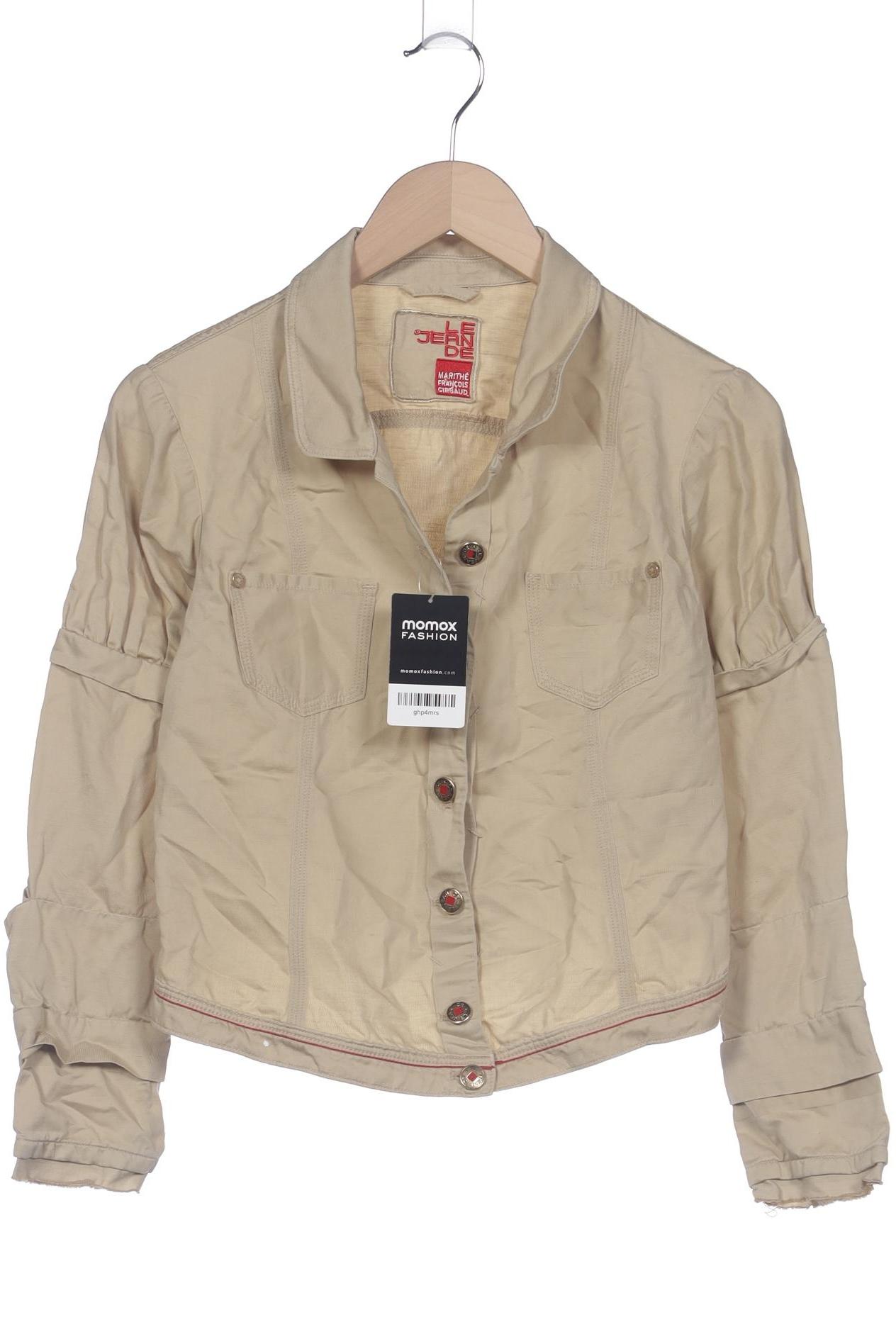 

Marithe et Francois Girbaud Damen Jacke, beige, Gr. 38