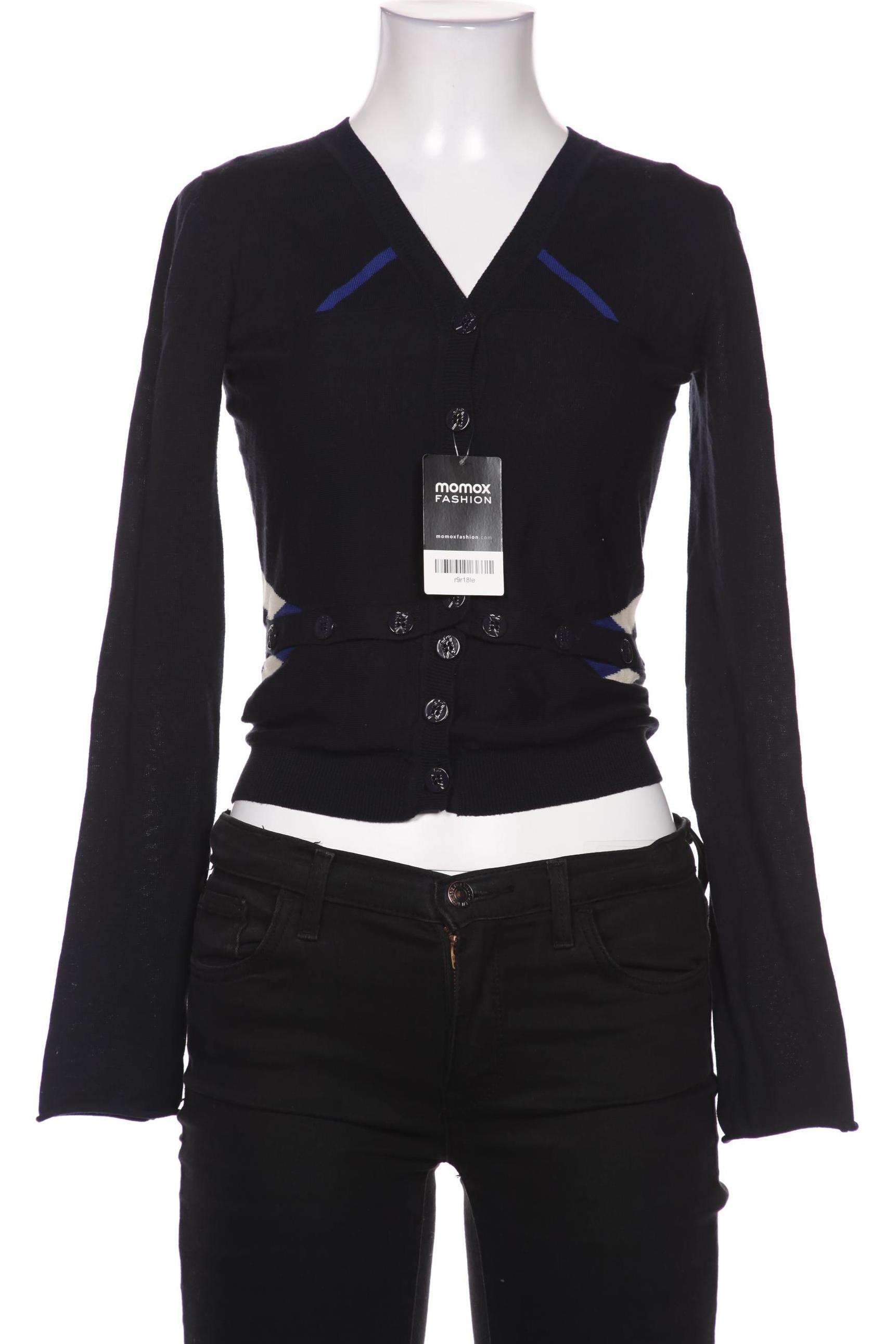 

Marithe et Francois Girbaud Damen Strickjacke, marineblau, Gr. 34