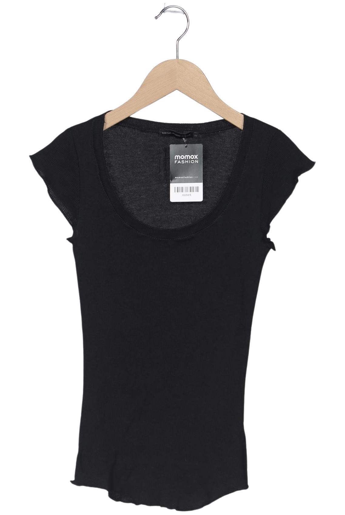

Marithe et Francois Girbaud Damen T-Shirt, schwarz, Gr. 32