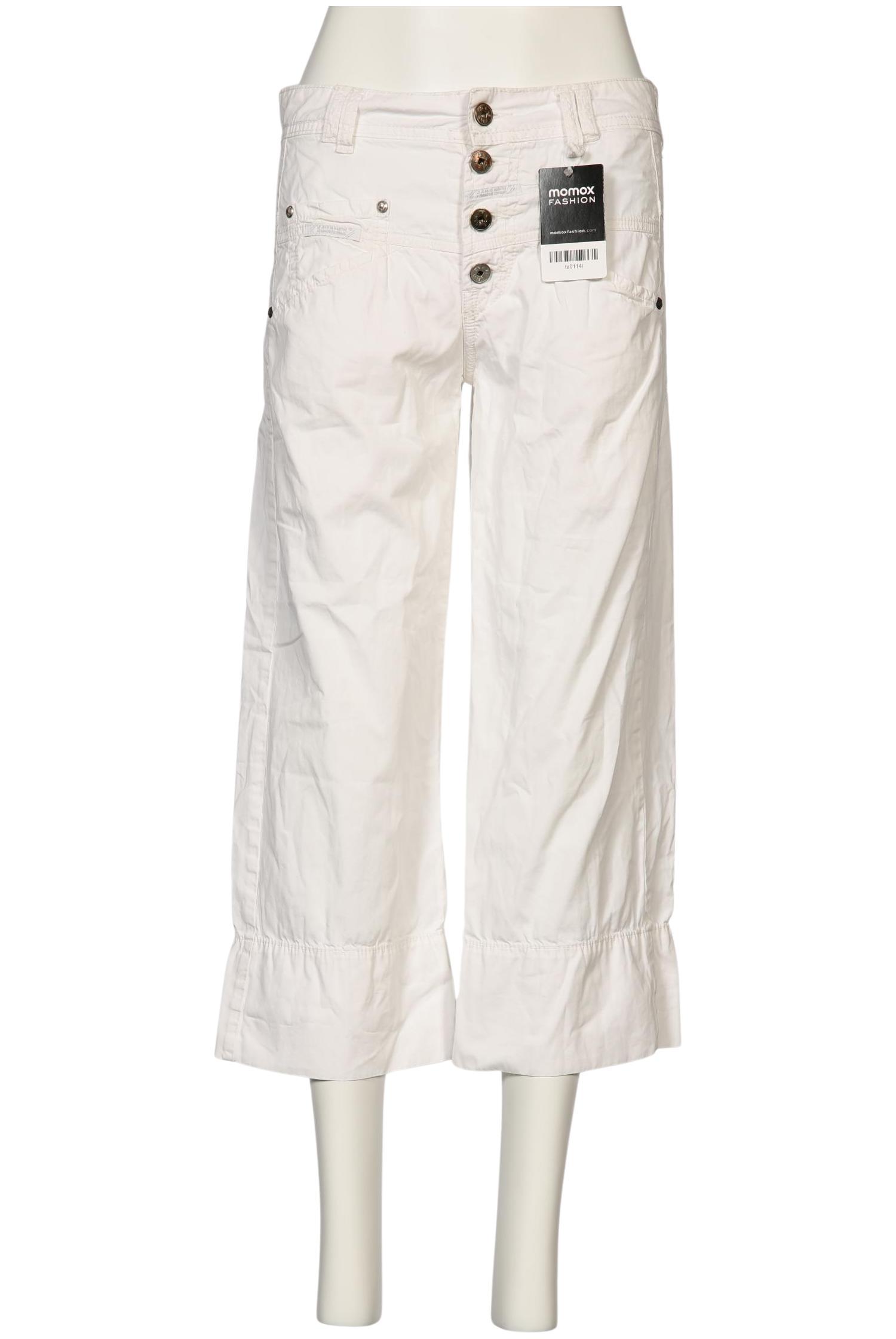 

Marithe et Francois Girbaud Damen Stoffhose, weiß, Gr. 34