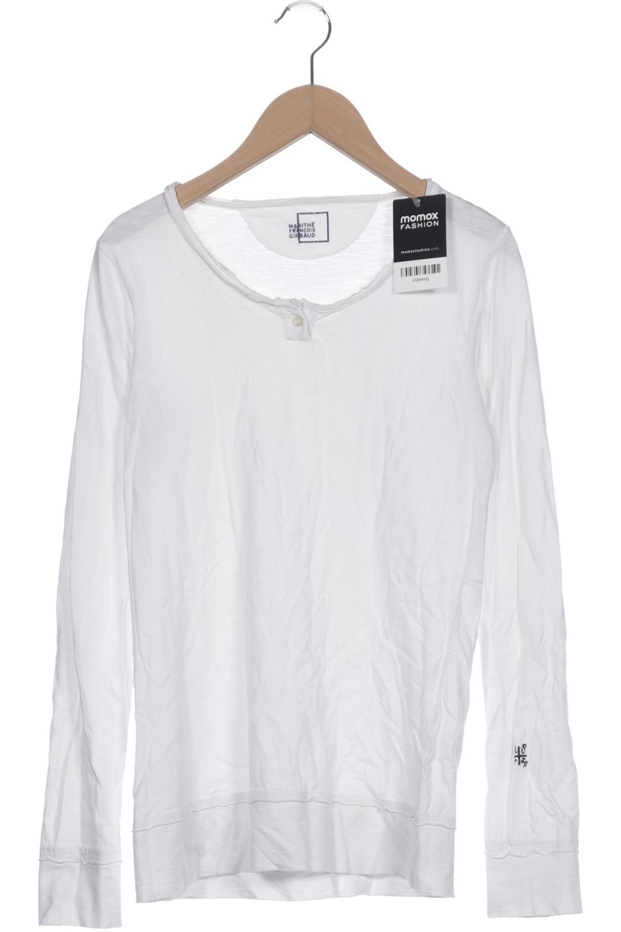 

Marithe et Francois Girbaud Damen Langarmshirt, weiß, Gr. 38