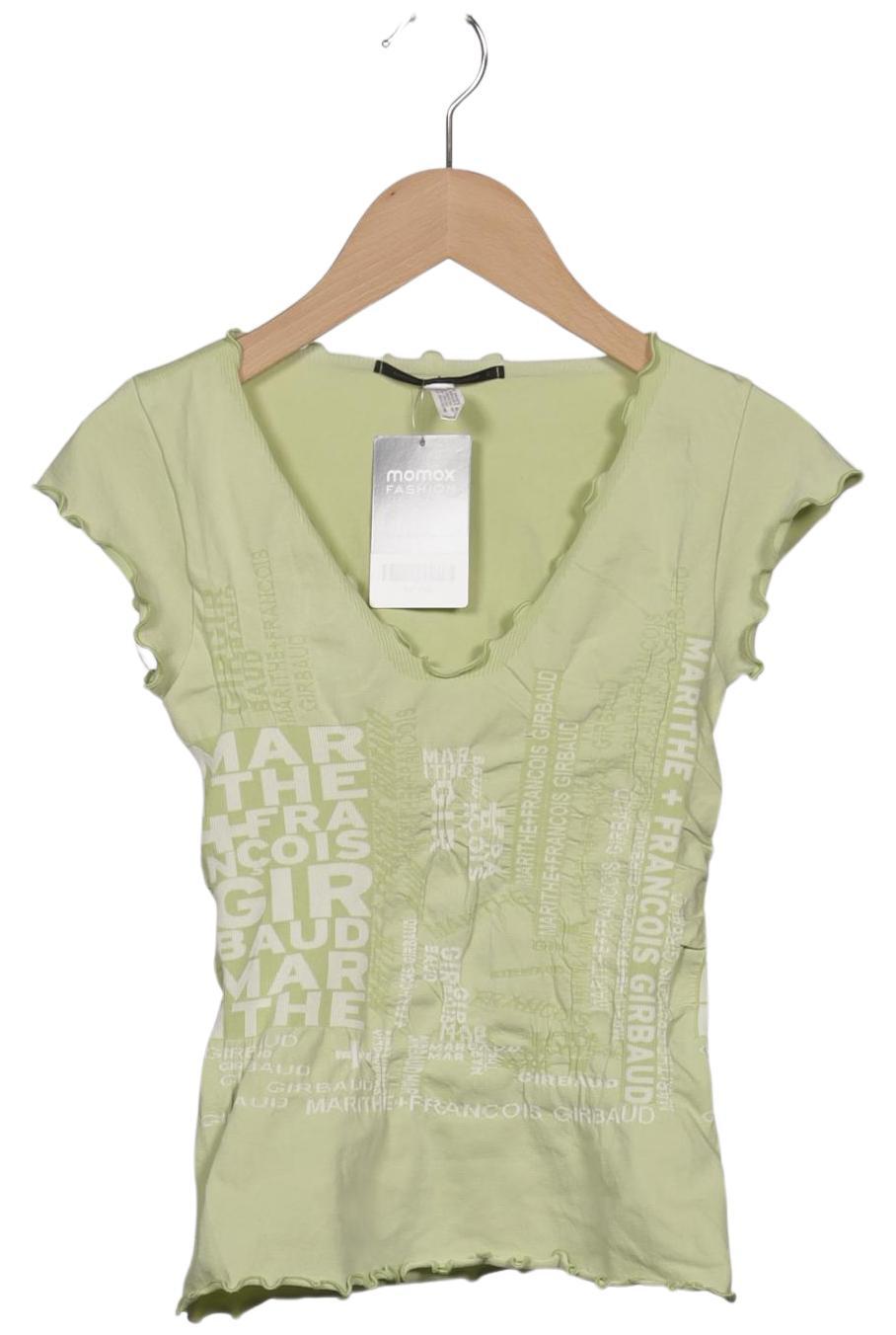 

Marithe et Francois Girbaud Damen T-Shirt, grün, Gr. 34