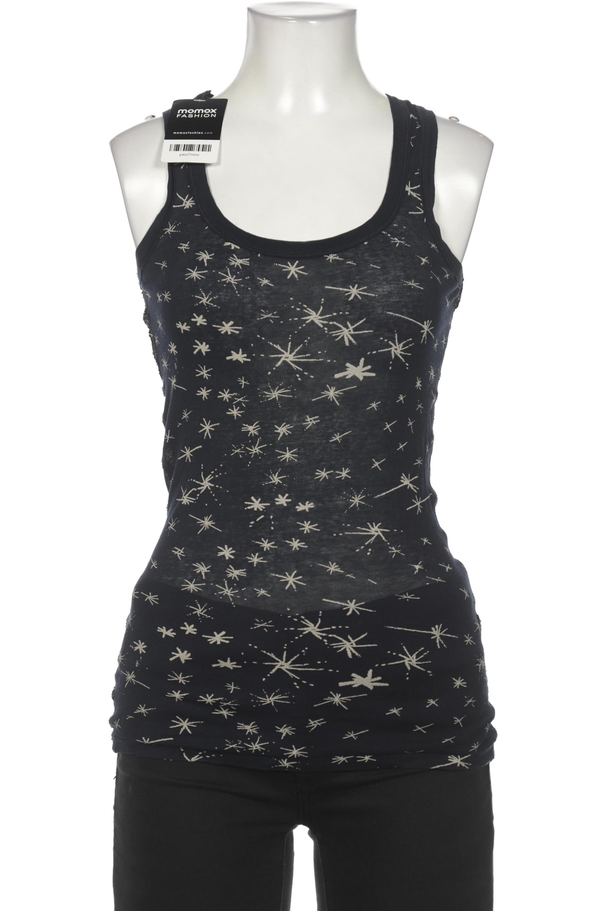 

Marithe et Francois Girbaud Damen Top, marineblau, Gr. 34