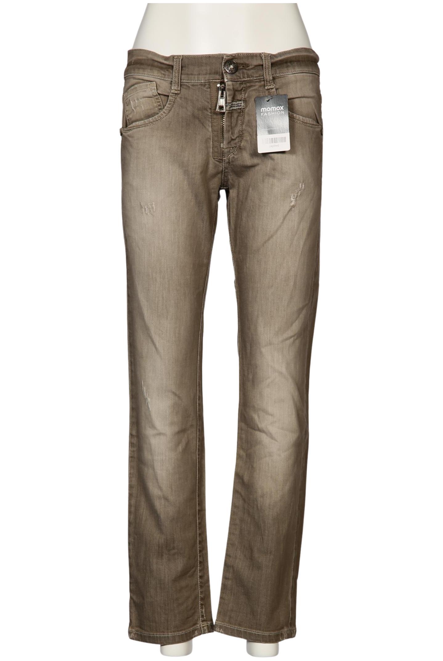 

Marithe et Francois Girbaud Damen Jeans, braun, Gr. 28