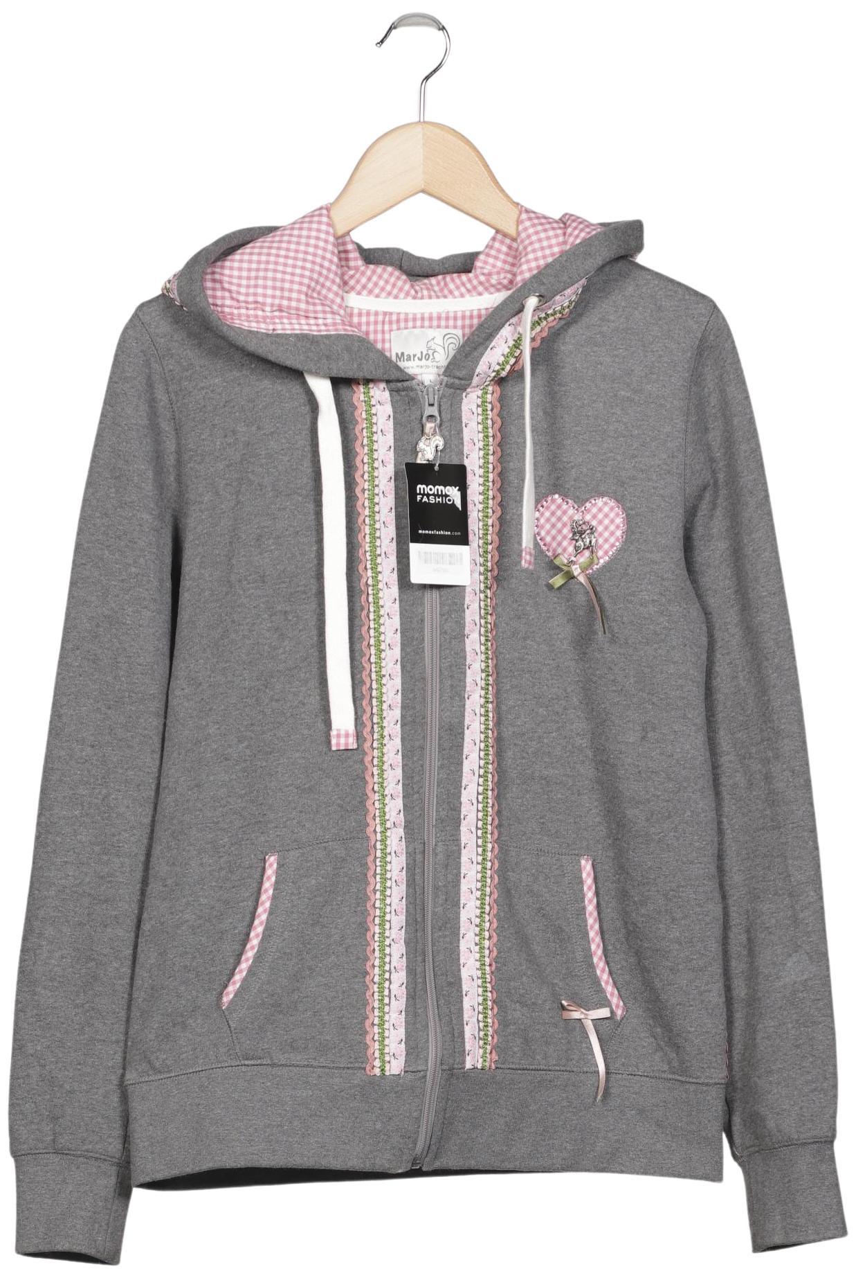 

MarJo Damen Kapuzenpullover, grau, Gr. 42