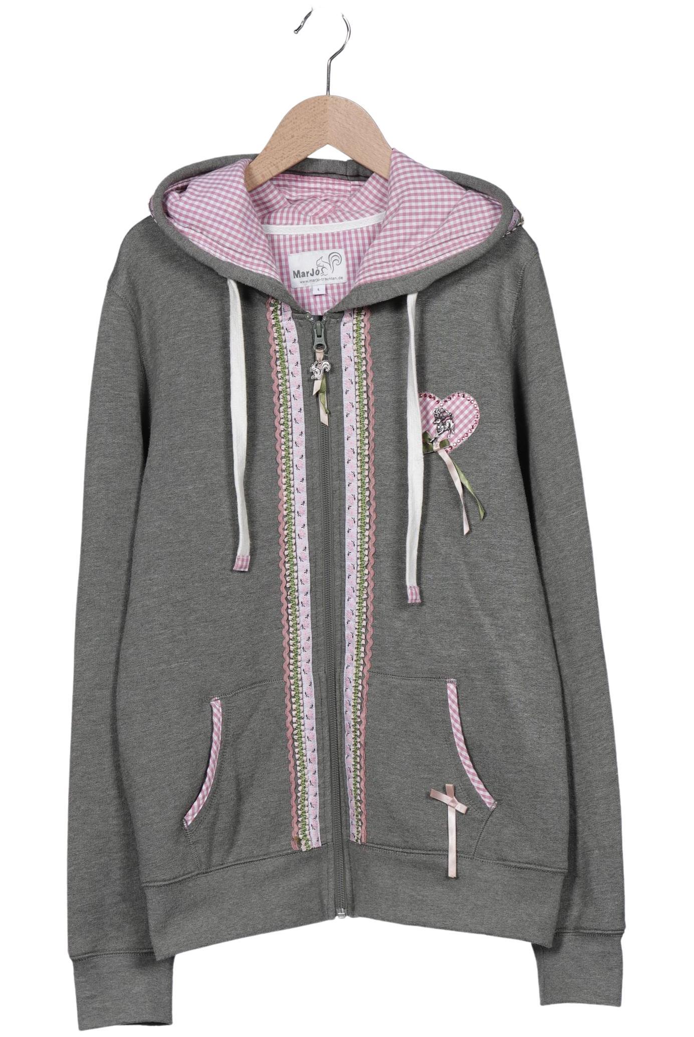 

MarJo Damen Kapuzenpullover, grau, Gr. 42