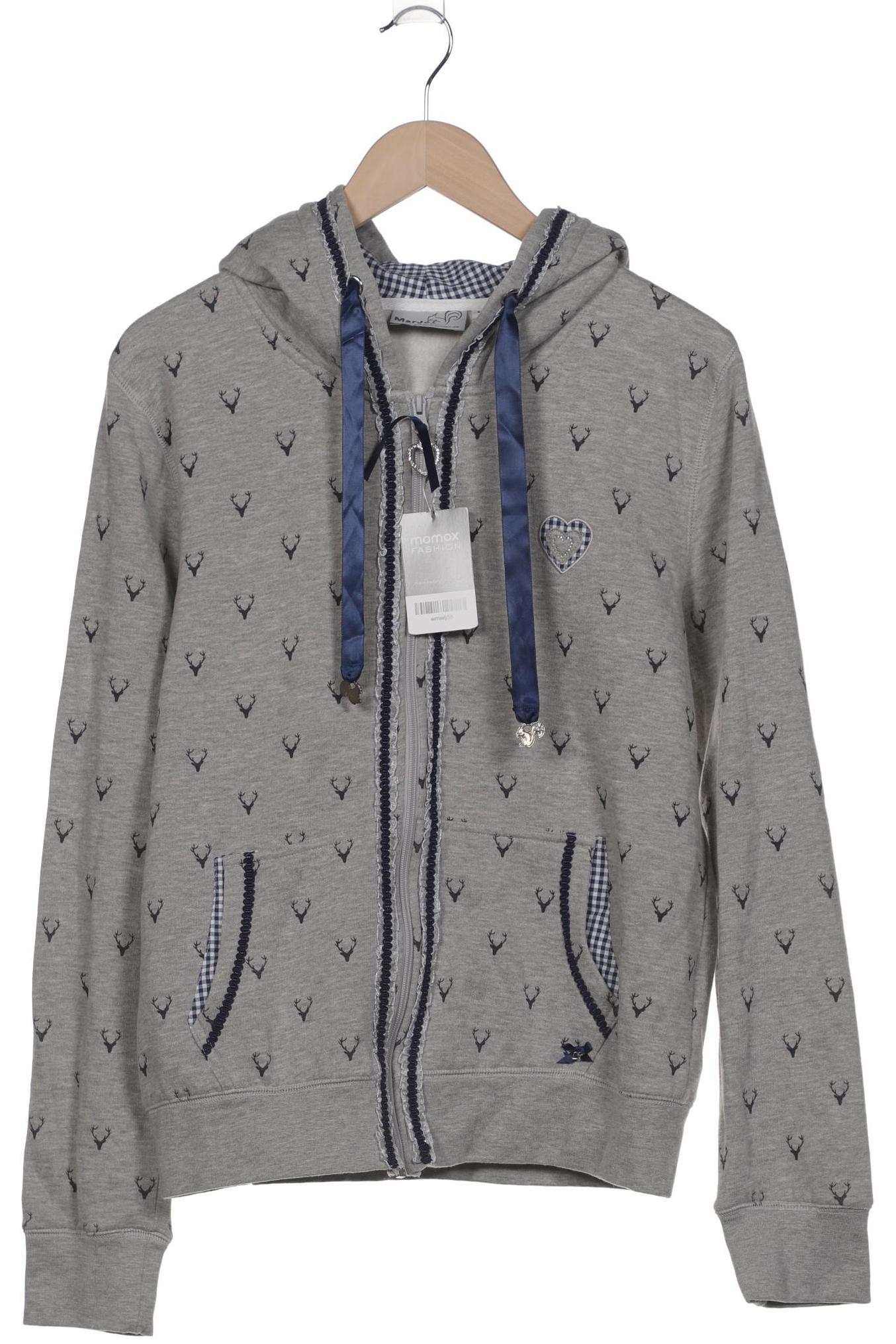 

MarJo Damen Kapuzenpullover, grau, Gr. 44
