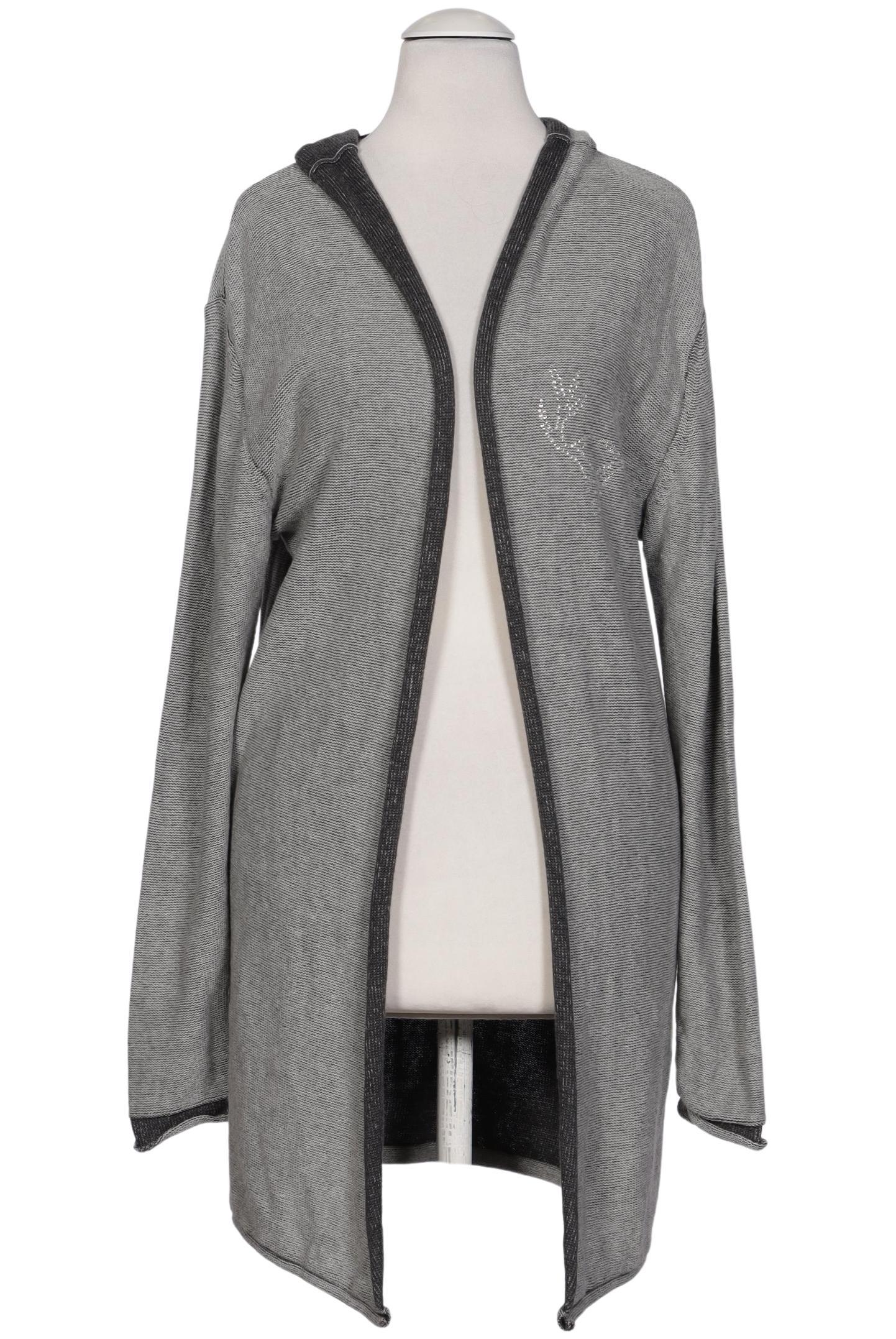 

MarJo Damen Strickjacke, grau, Gr. 34