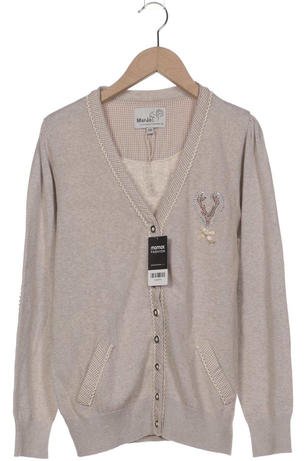 

MarJo Damen Strickjacke, beige, Gr. 38