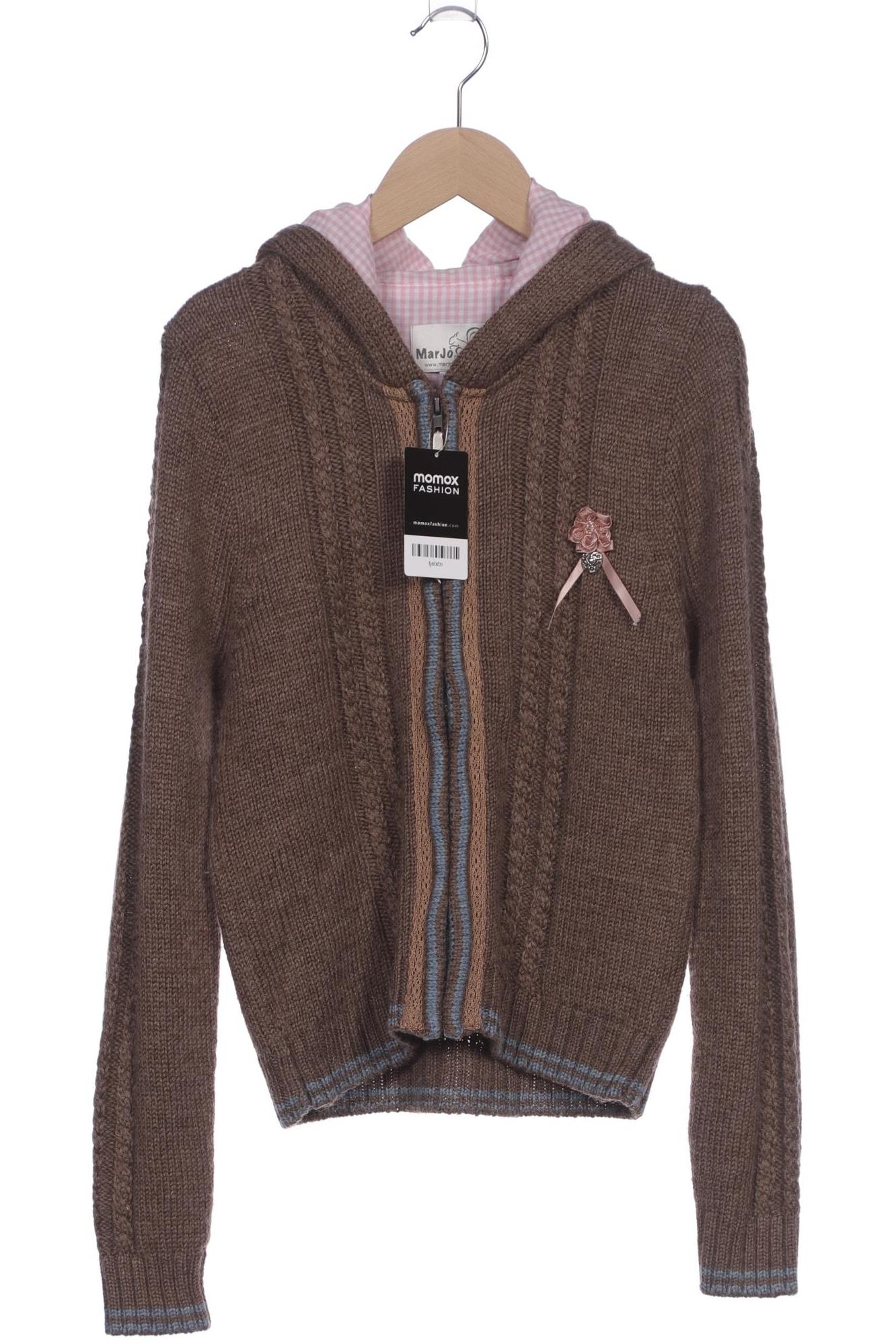 

MarJo Damen Strickjacke, braun, Gr. 34
