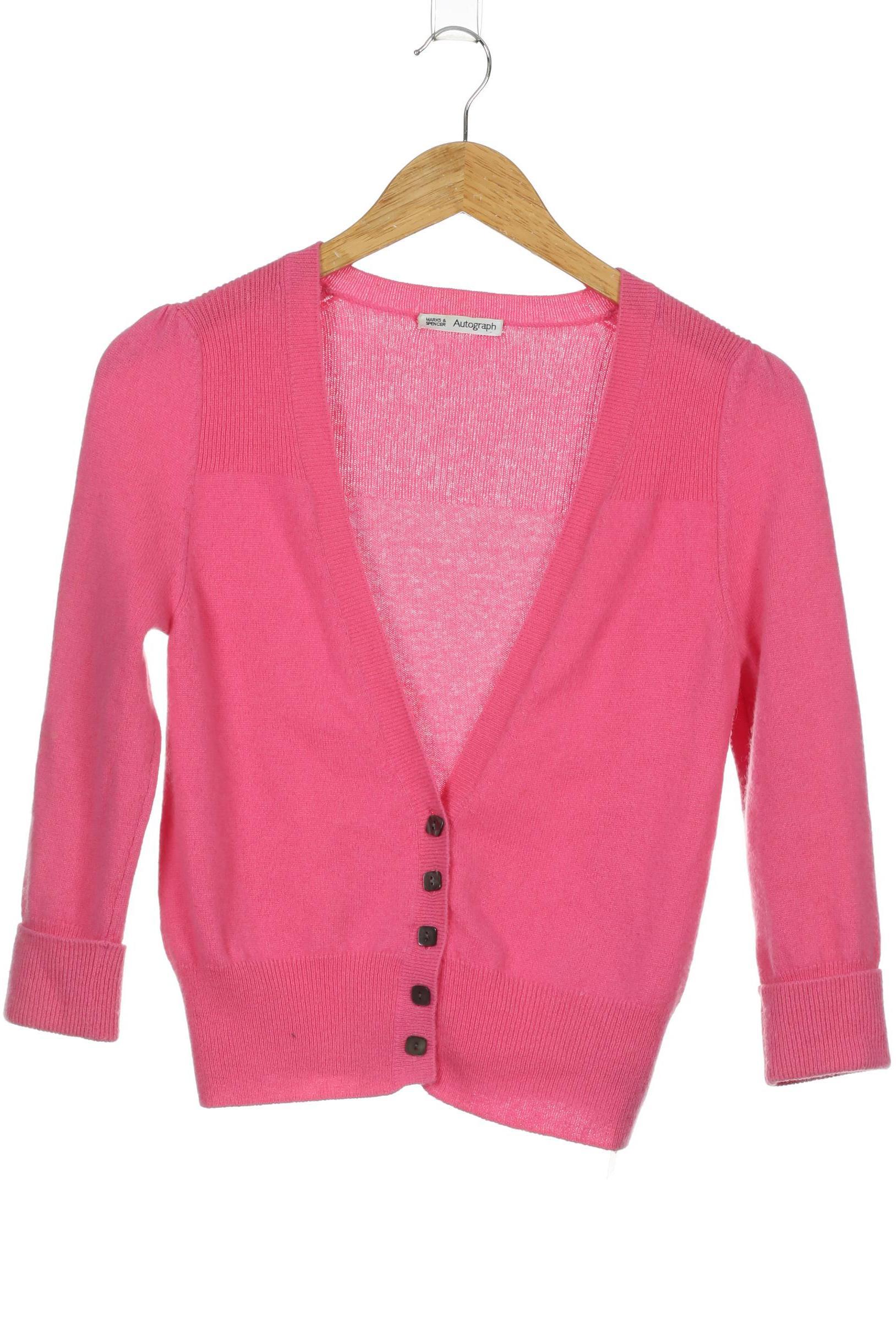 

Marks & Spencer Damen Strickjacke, pink, Gr. 10