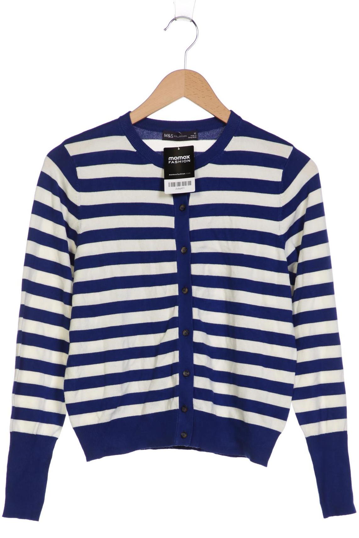 

Marks & Spencer Damen Strickjacke, blau, Gr. 12