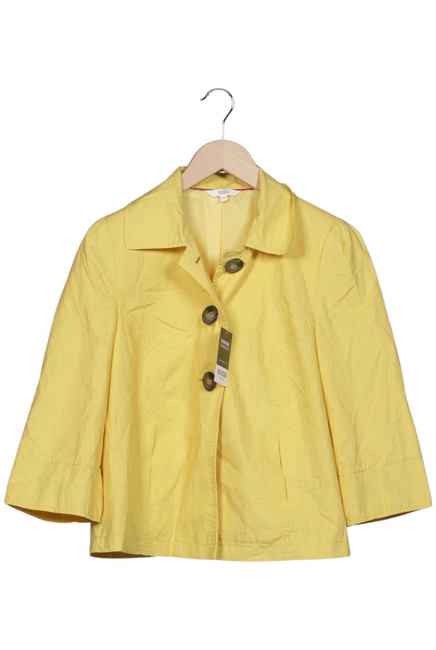 

Marks & Spencer Damen Jacke, gelb, Gr. 12