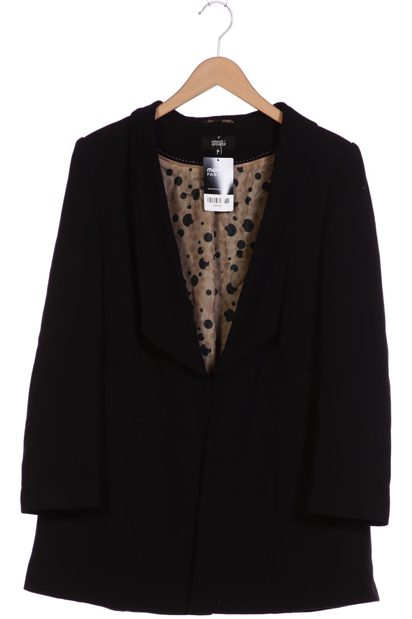 

Marks & Spencer Damen Mantel, schwarz, Gr. 16