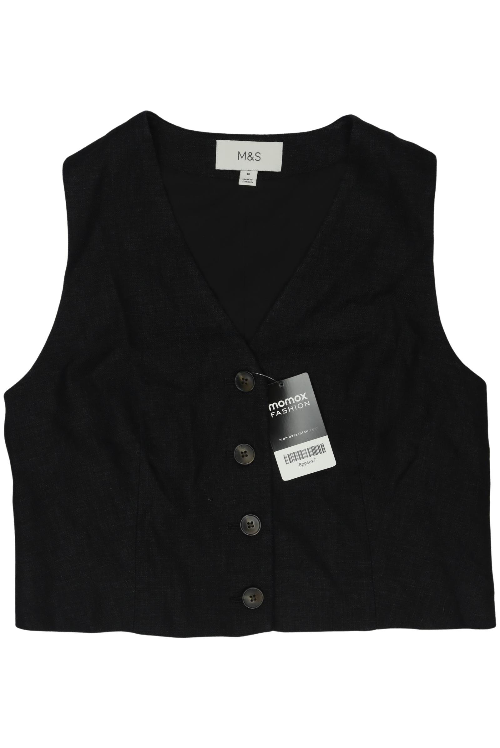 

Marks & Spencer Damen Weste, schwarz, Gr. 38